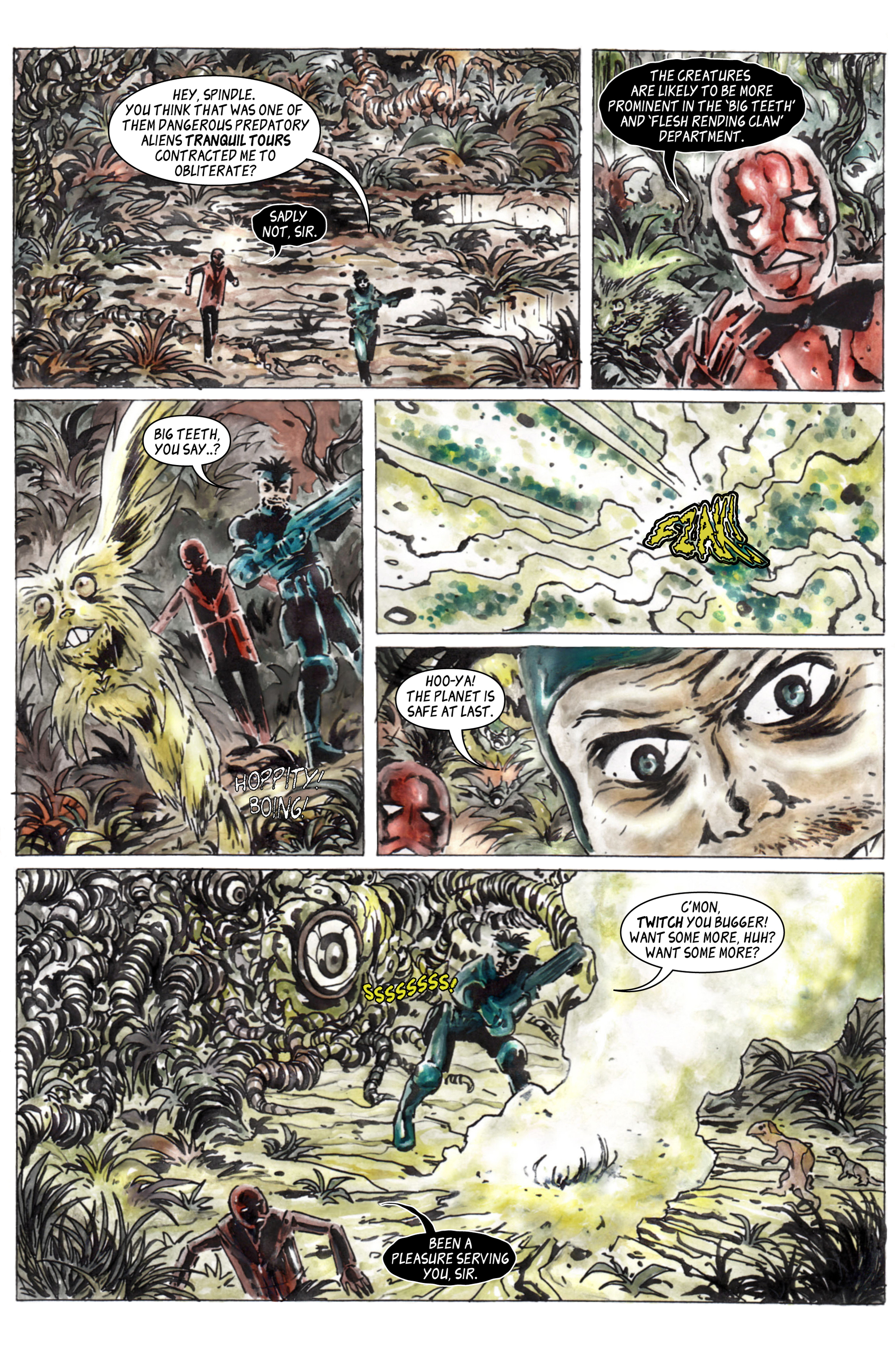 Read online 100% Biodegradable comic -  Issue #15 - 21