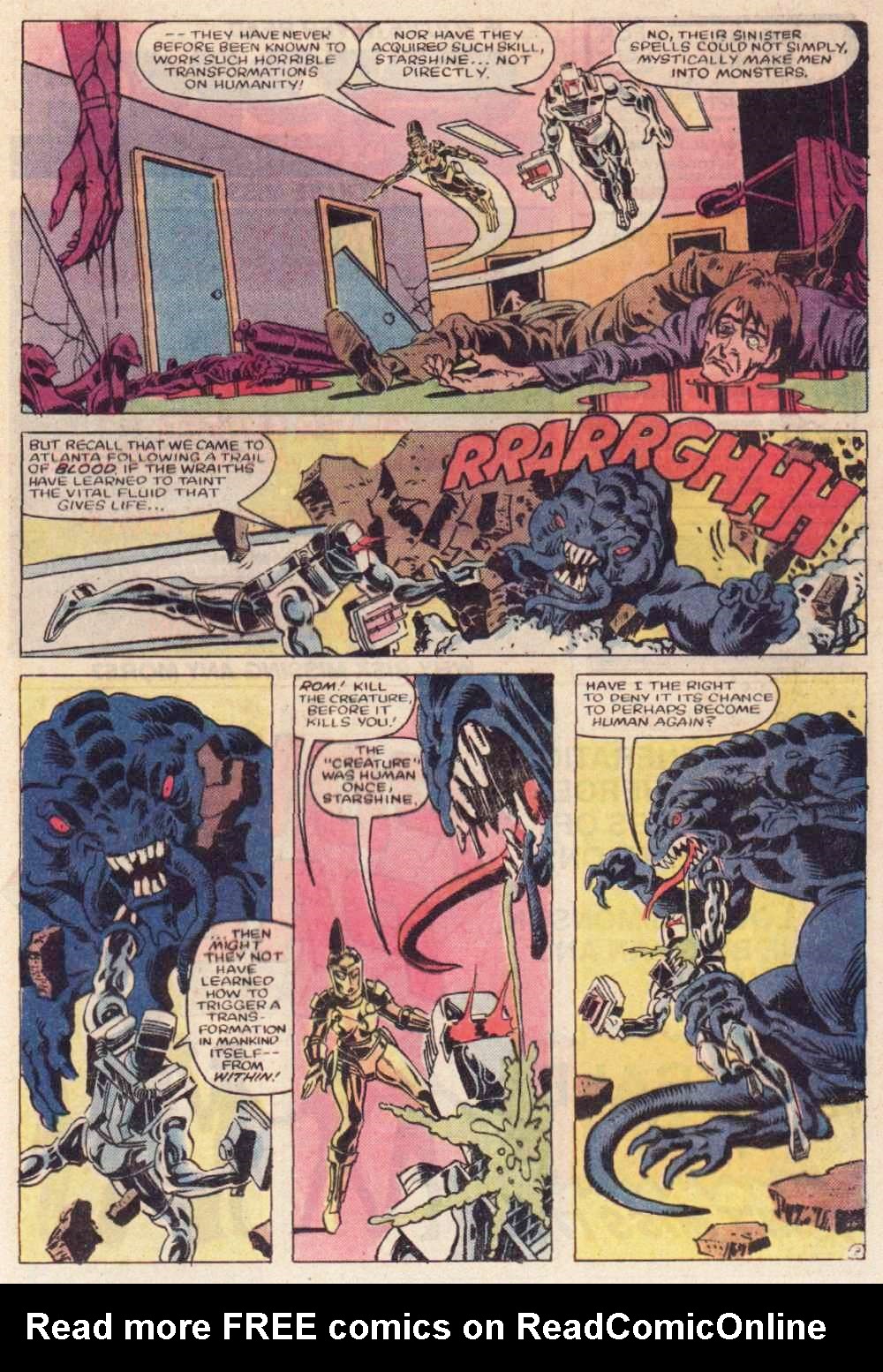 Read online ROM (1979) comic -  Issue #55 - 8