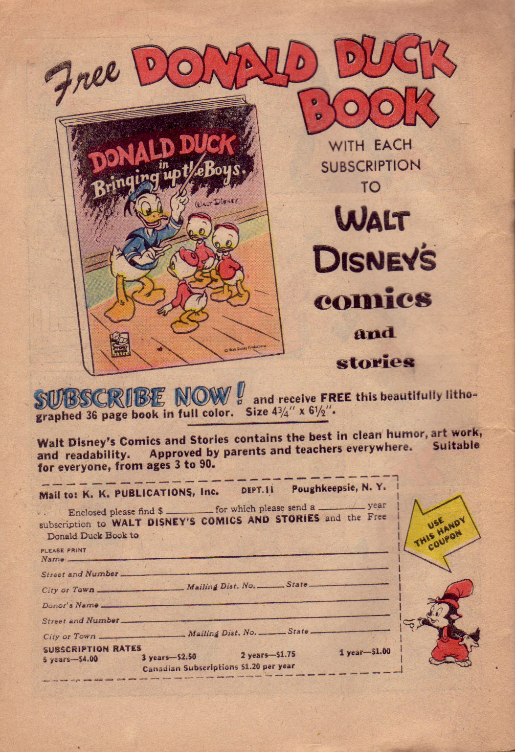 Read online Walt Disney's Comics and Stories comic -  Issue #242 - 34