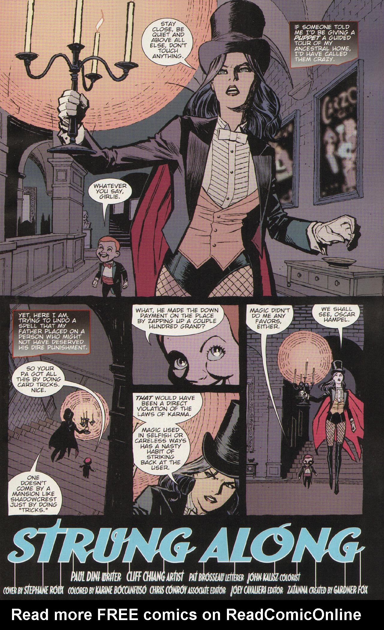 Read online Zatanna (2010) comic -  Issue #10 - 3