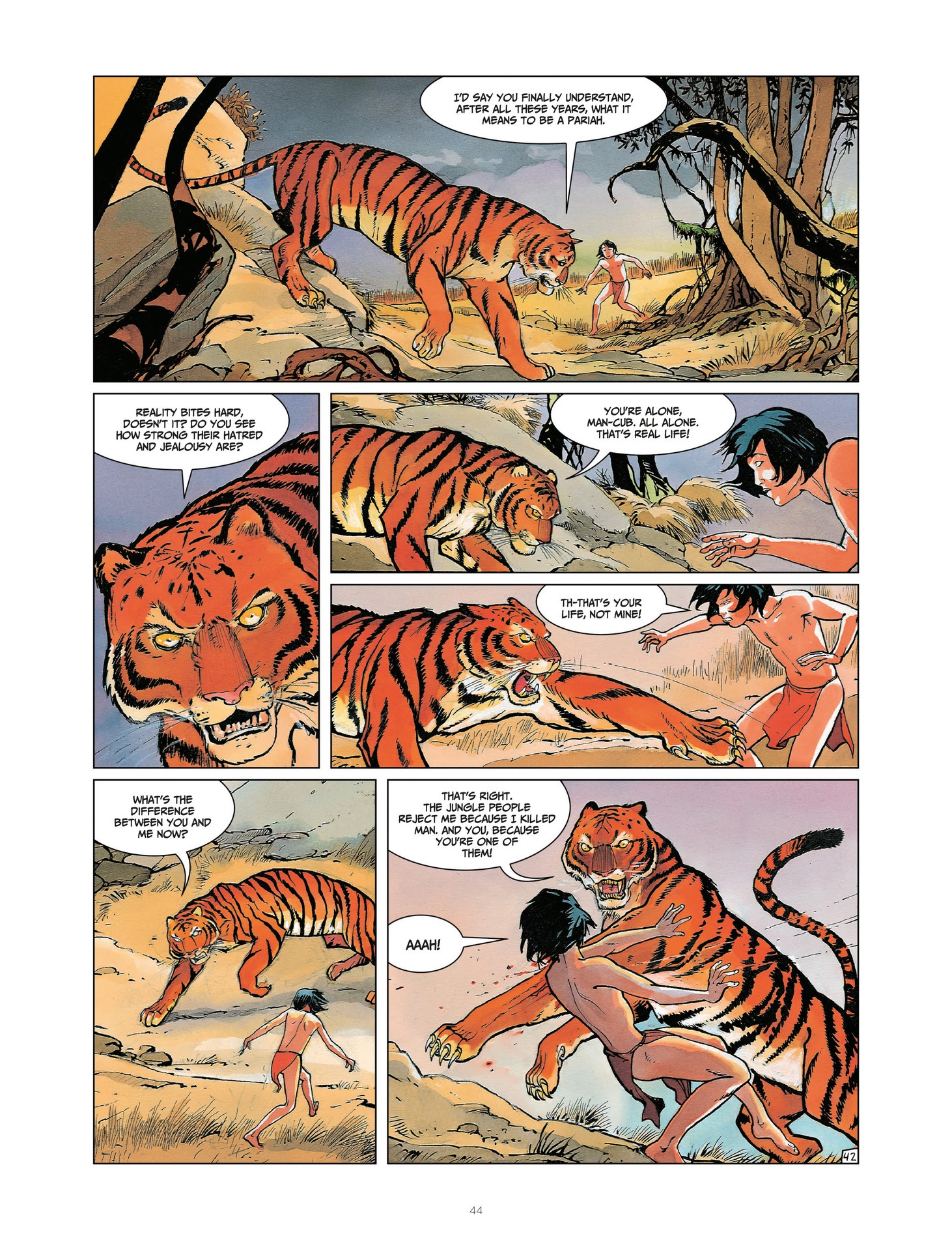 Read online The Last Jungle Book comic -  Issue #1 - 44