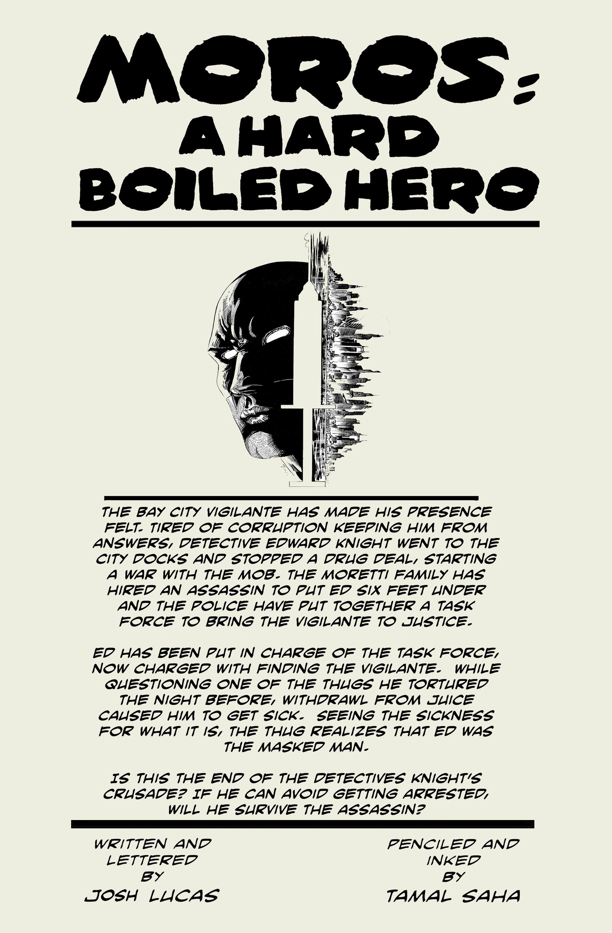 Read online Moros: A Hard Boiled Hero comic -  Issue #2 - 2