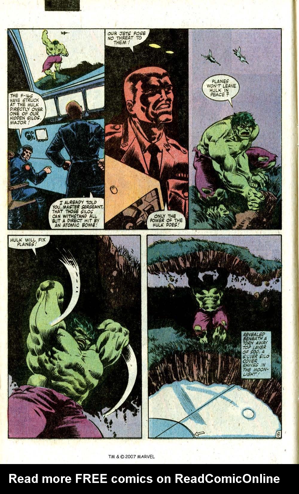 Read online The Incredible Hulk (1968) comic -  Issue # _Annual 1981 - 12
