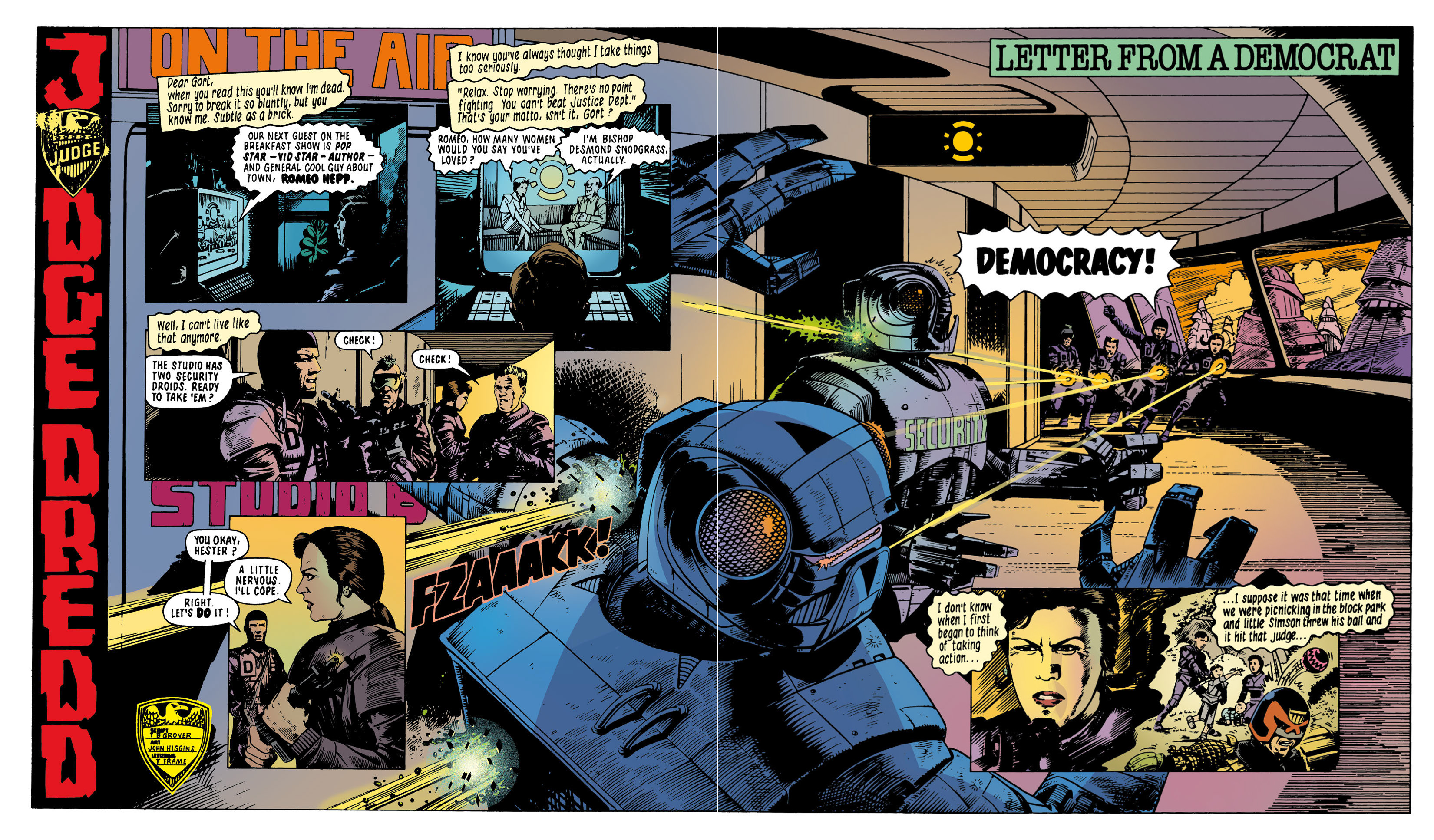 Read online Essential Judge Dredd: America comic -  Issue # TPB (Part 1) - 6