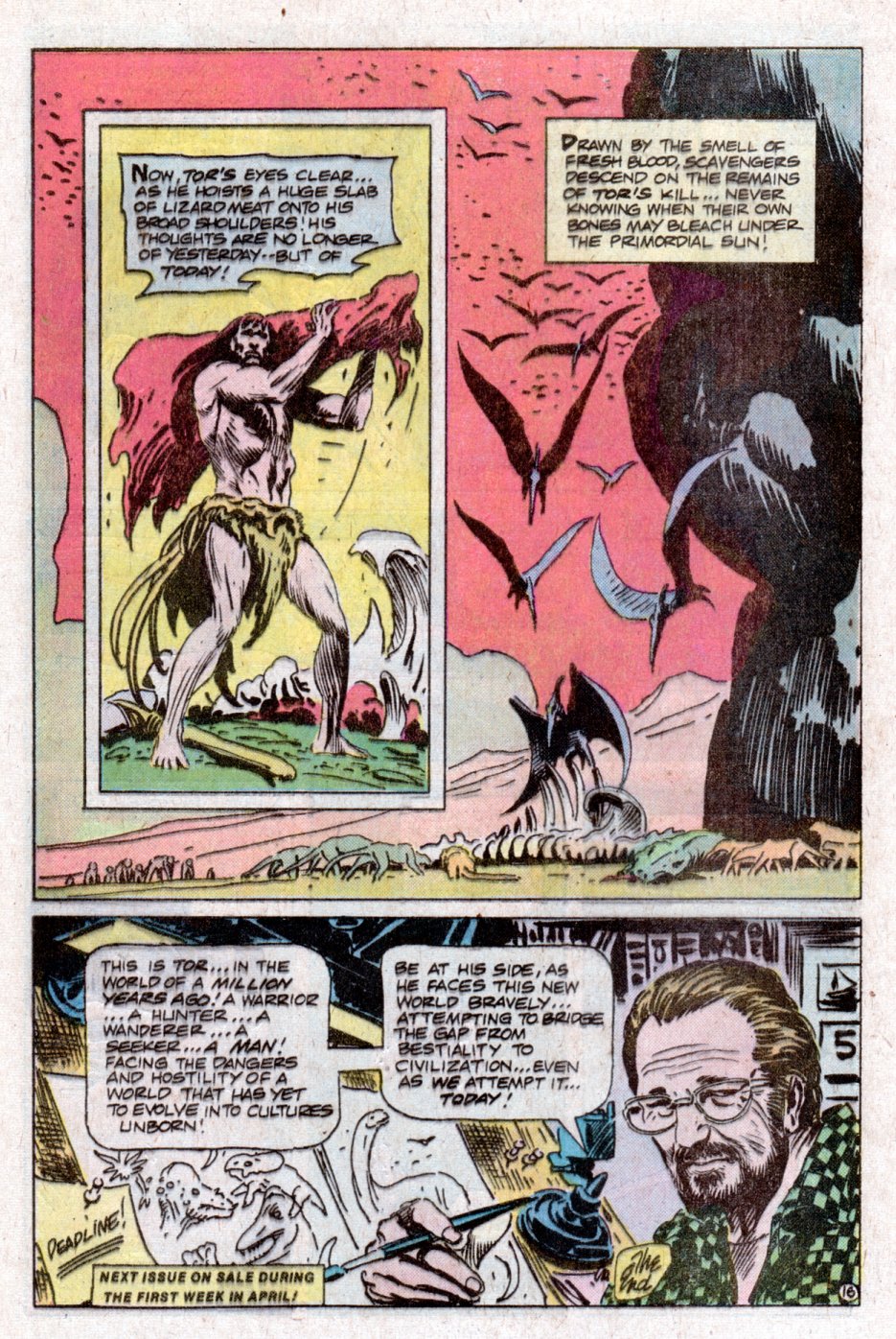 Read online Tor (1975) comic -  Issue #1 - 16