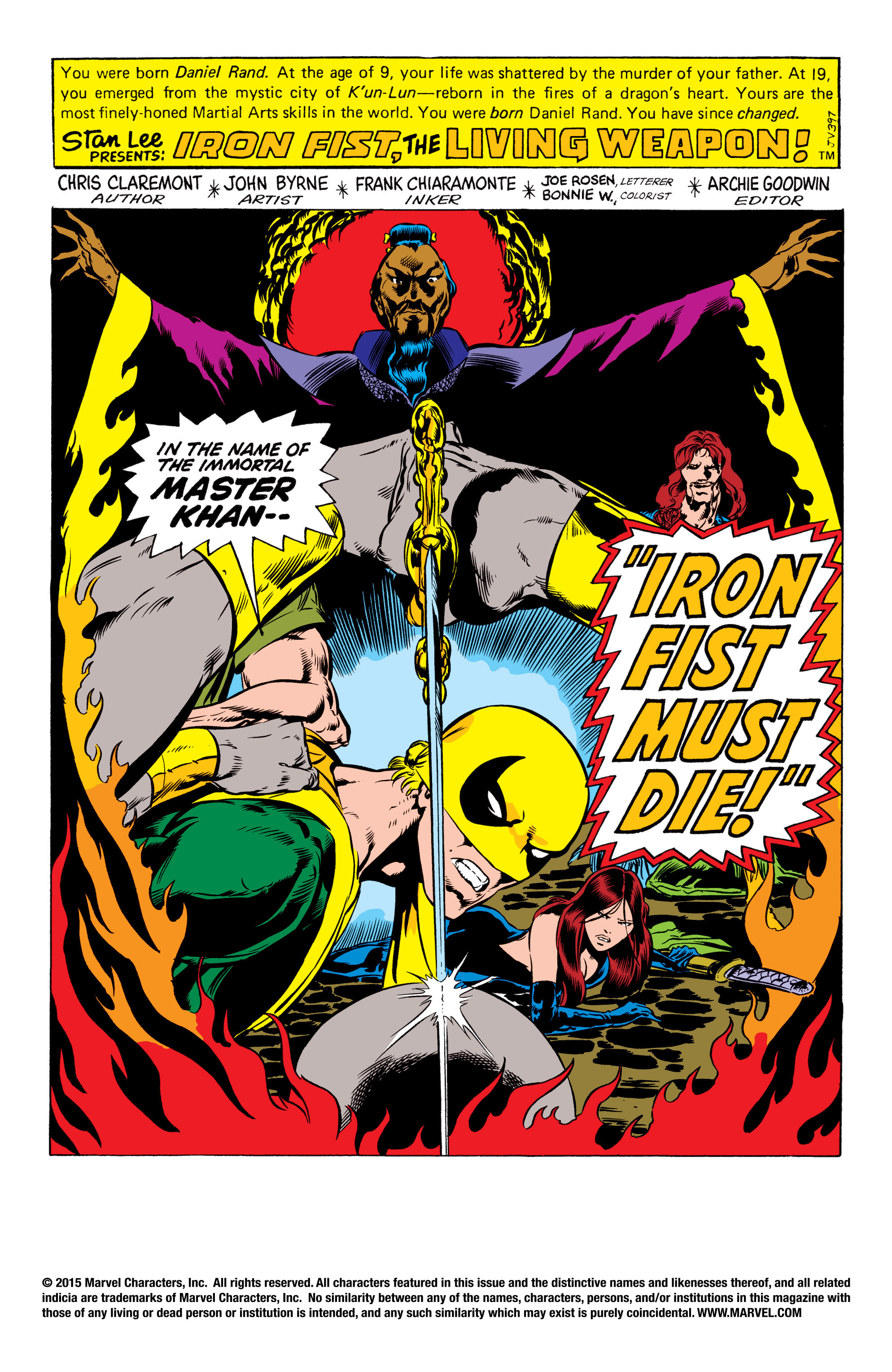Read online Iron Fist (1975) comic -  Issue #7 - 2