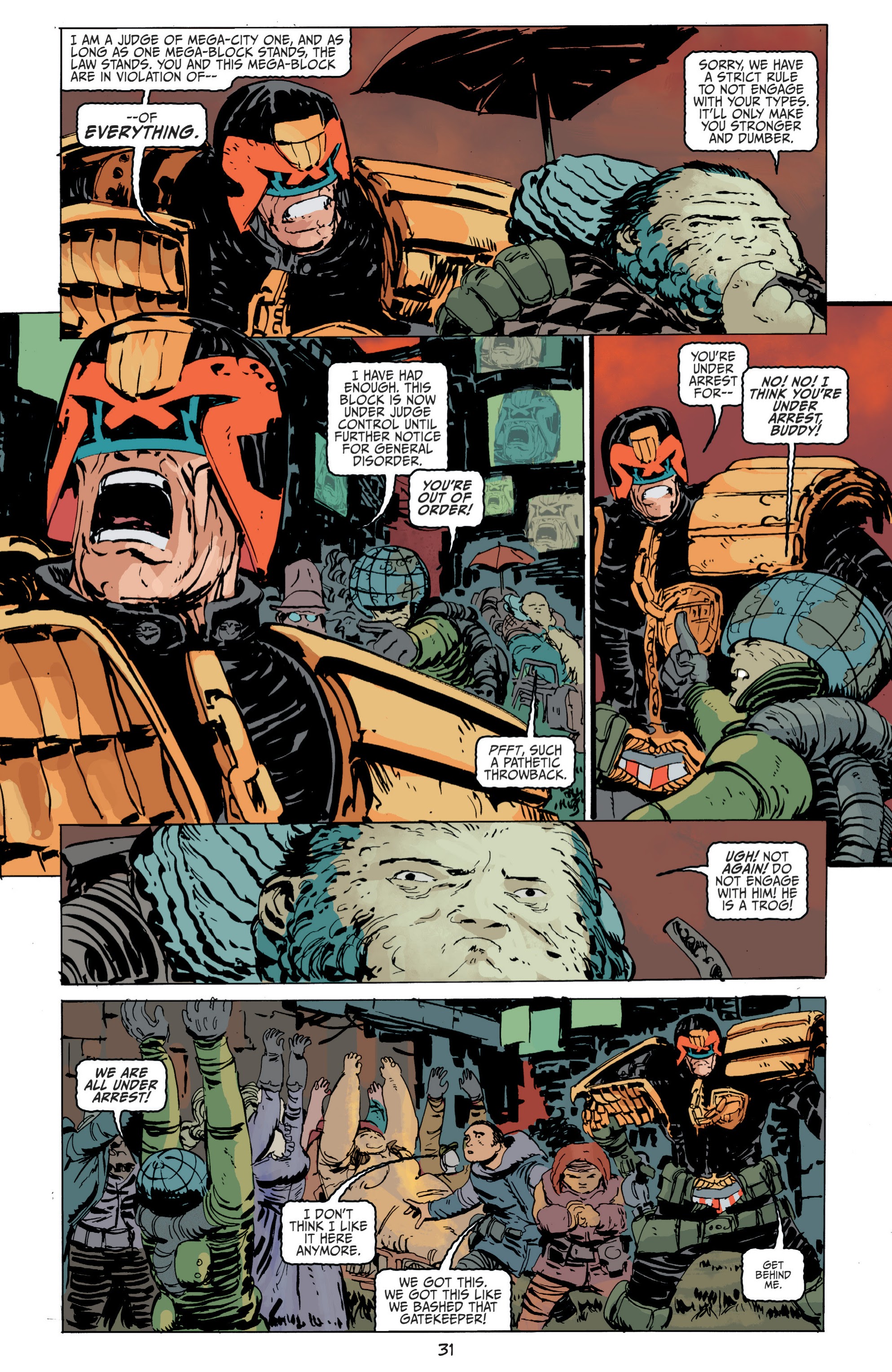 Read online Judge Dredd: Mega-City Zero comic -  Issue # TPB 1 - 31