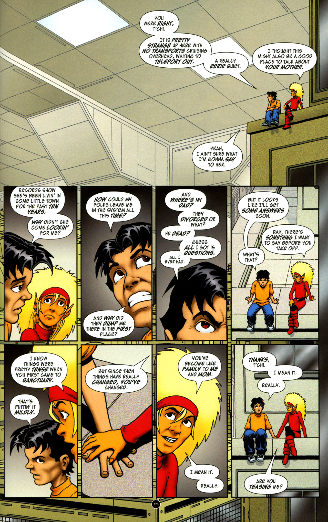 Read online Kid Kosmos: Kidnapped comic -  Issue # TPB - 115