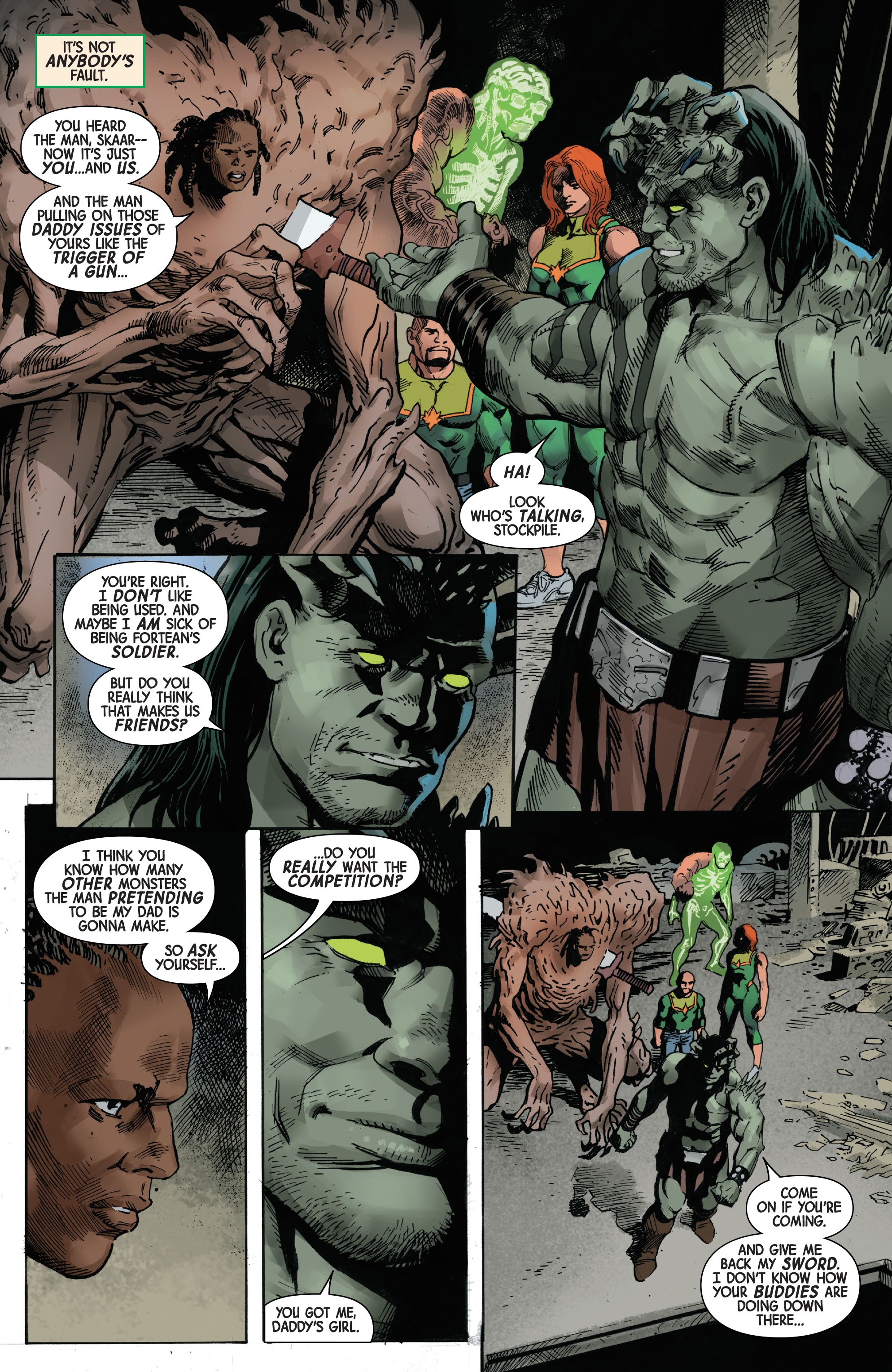 Read online Gamma Flight comic -  Issue #5 - 6