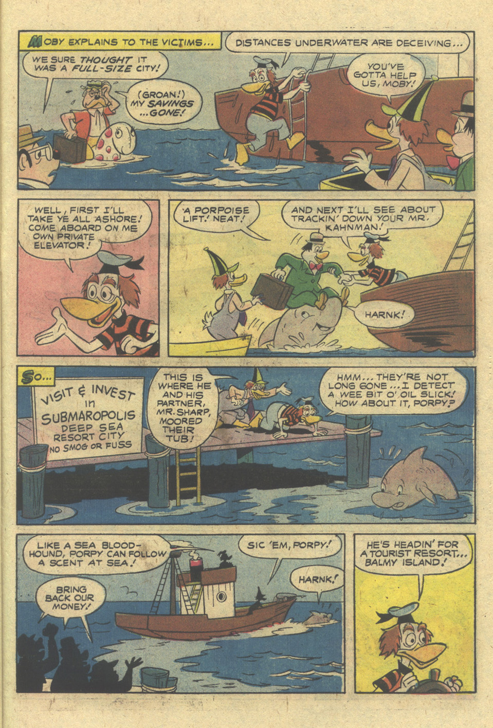 Read online Moby Duck comic -  Issue #25 - 27