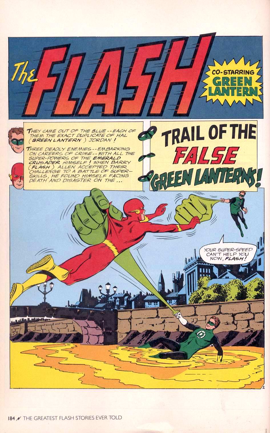 Read online The Greatest Flash Stories Ever Told comic -  Issue # TPB - 185