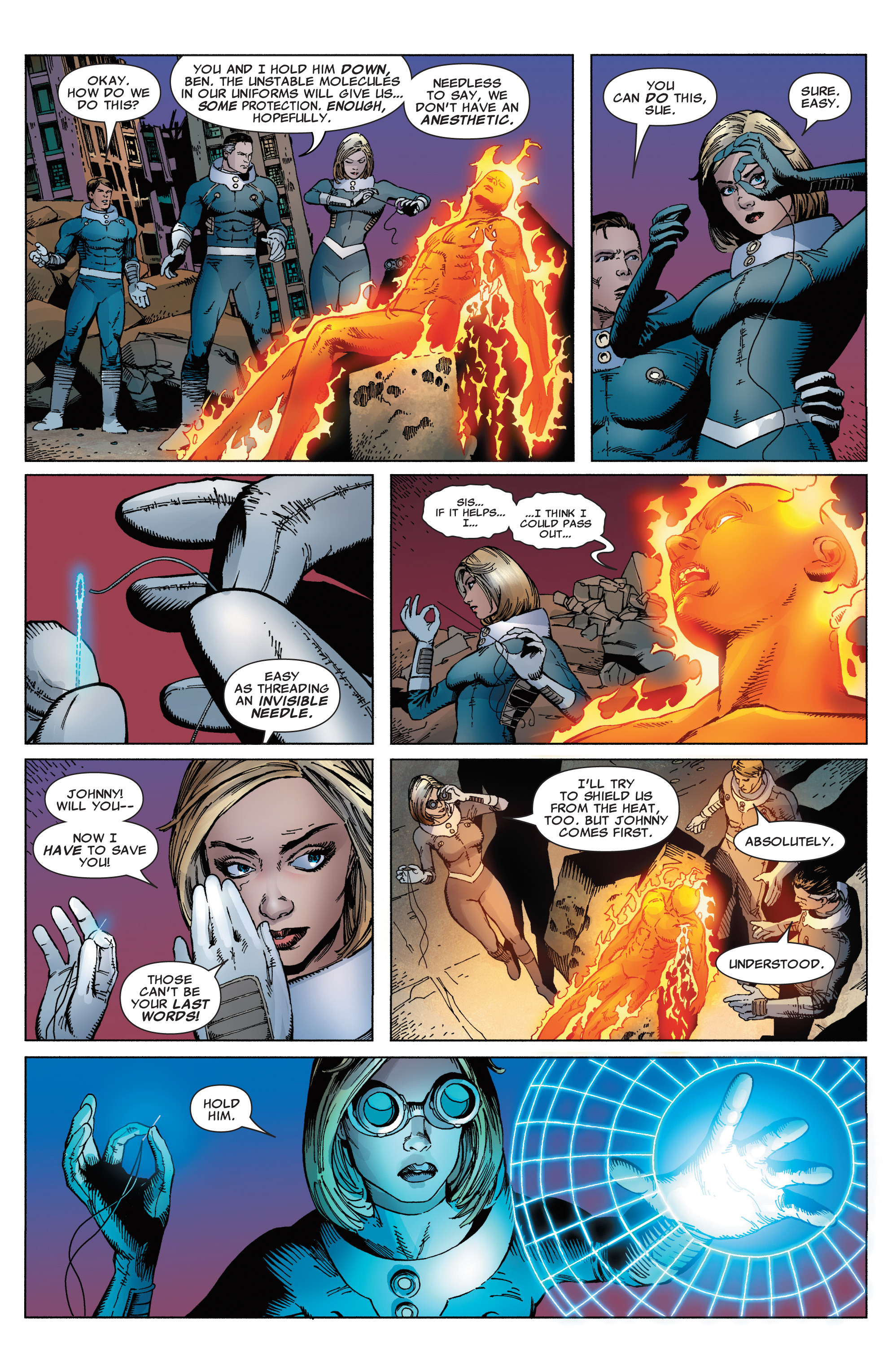 Read online Fantastic Four (2013) comic -  Issue #14 - 18