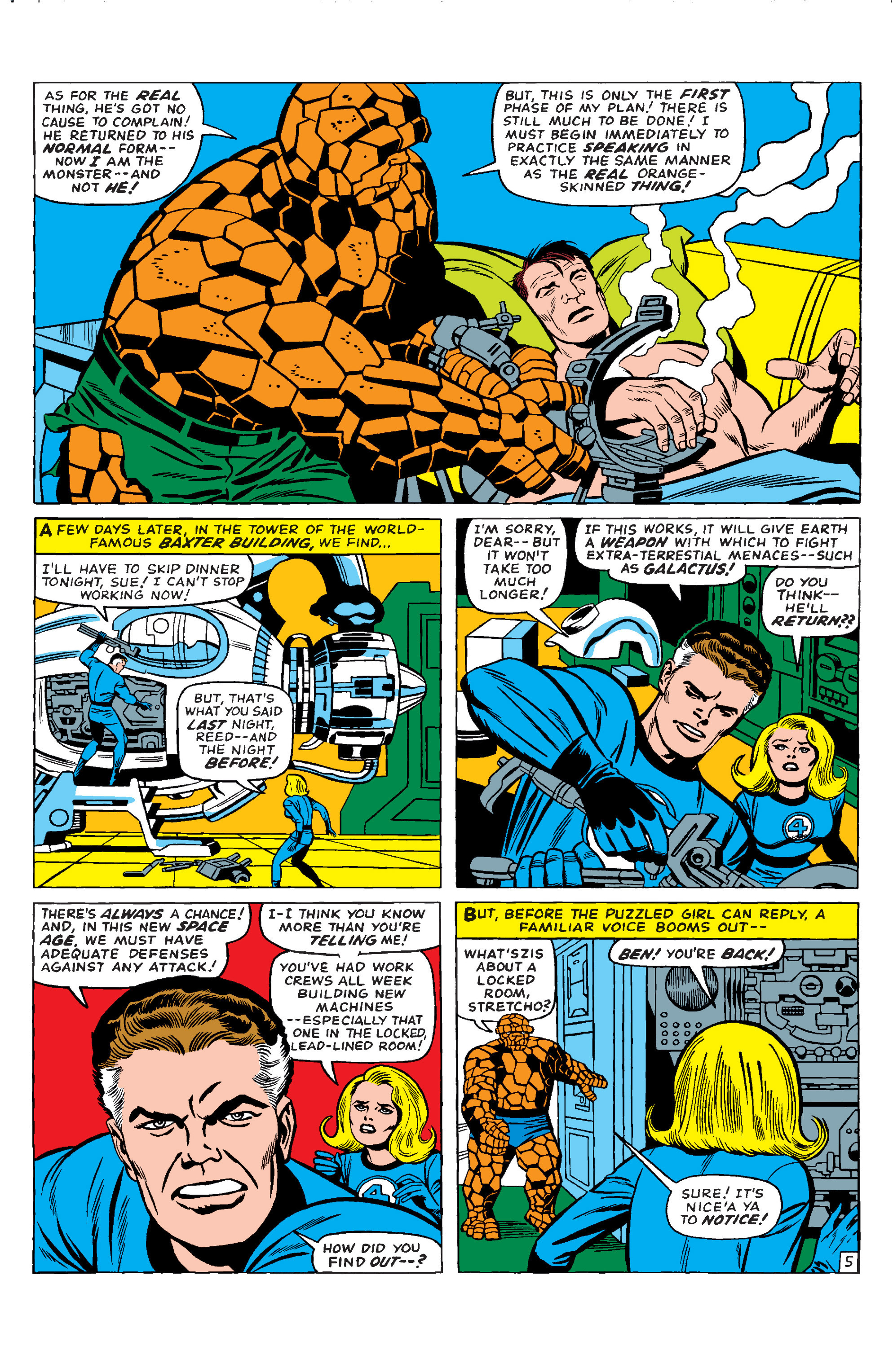 Read online Marvel Masterworks: The Fantastic Four comic -  Issue # TPB 6 (Part 1) - 11