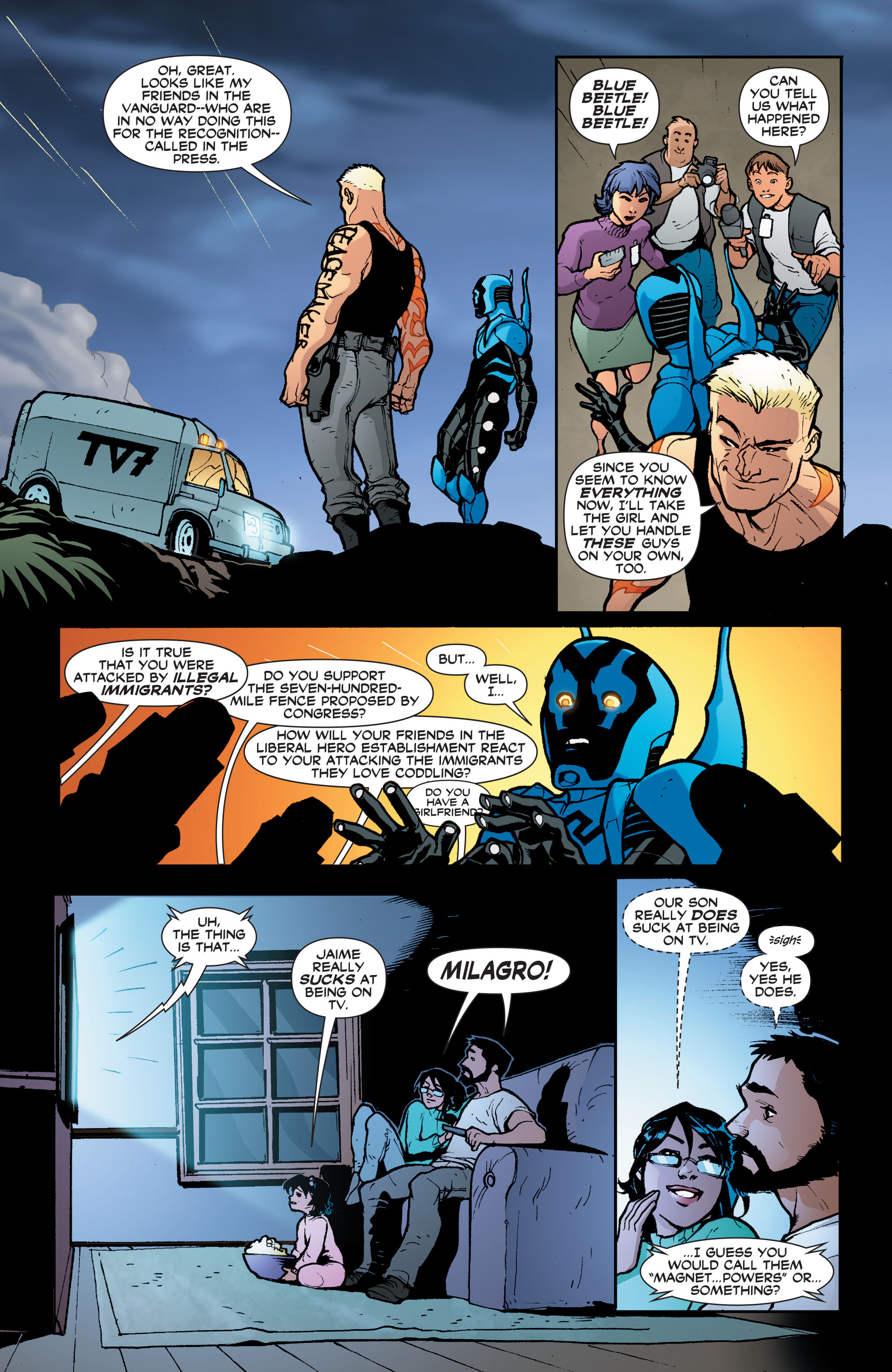Read online Blue Beetle (2006) comic -  Issue #29 - 18