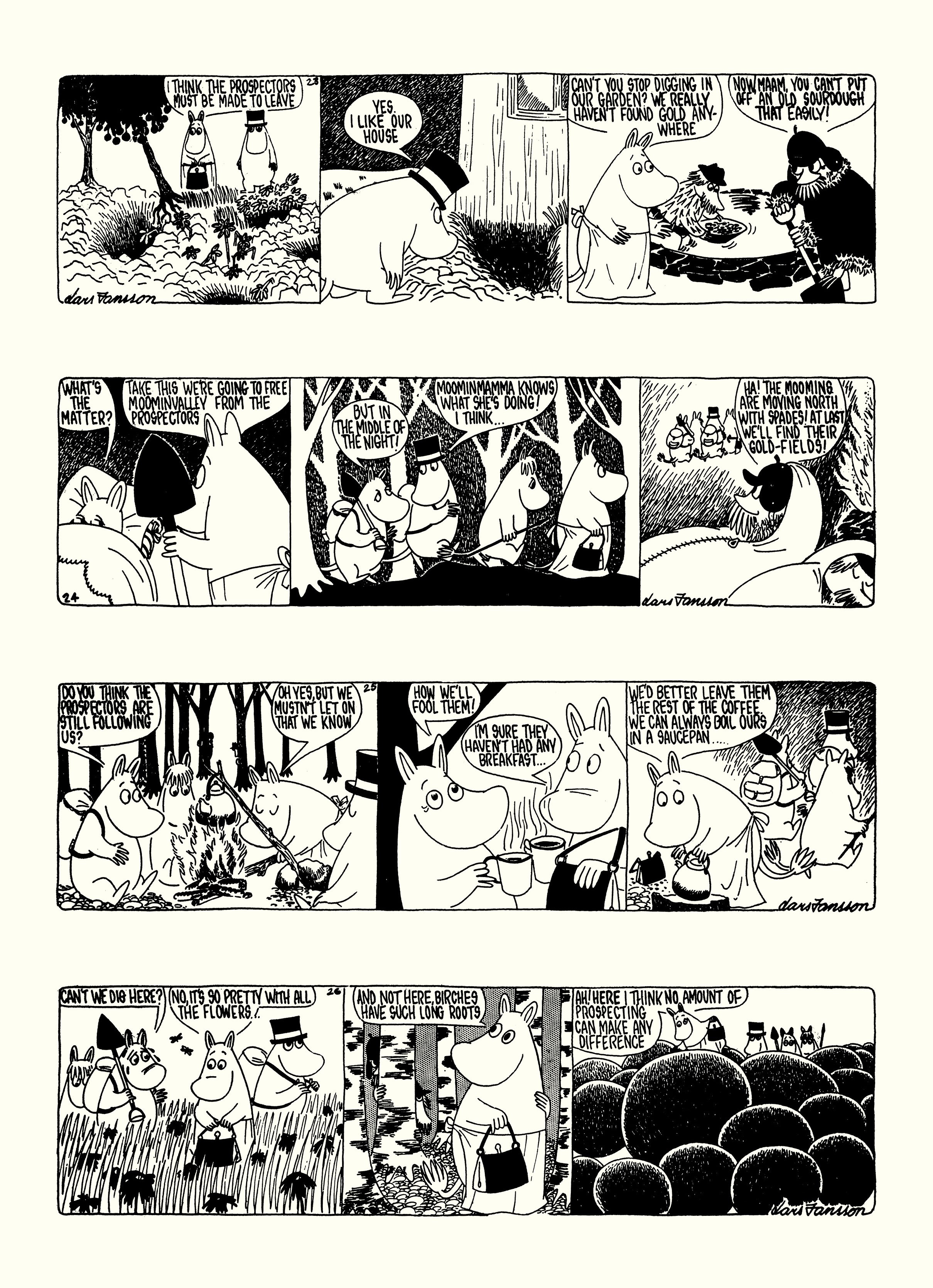 Read online Moomin: The Complete Lars Jansson Comic Strip comic -  Issue # TPB 7 - 75