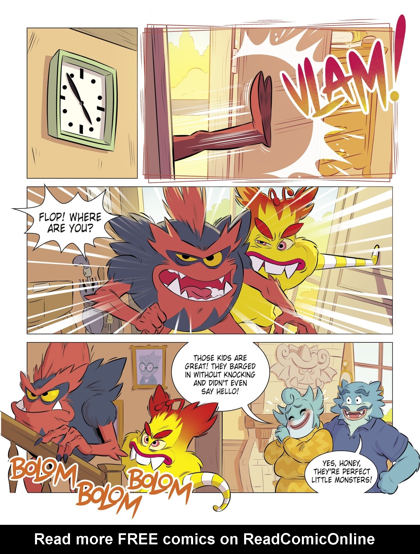 Read online The School for Little Monsters: It's Tough Being Flop comic -  Issue # TPB - 39