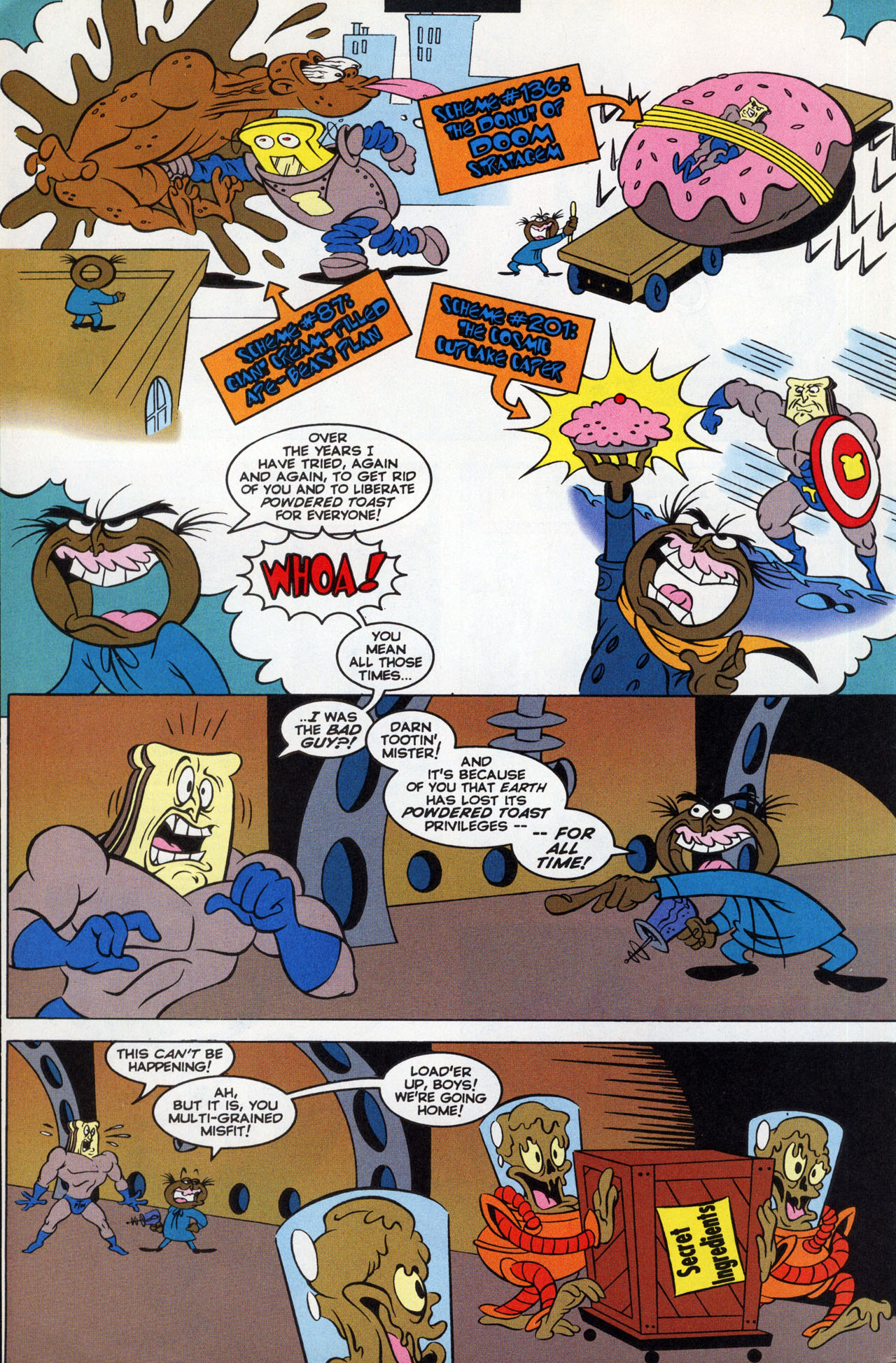 Read online The Ren & Stimpy Show Special: Powdered Toastman's Cereal Serial comic -  Issue # Full - 37