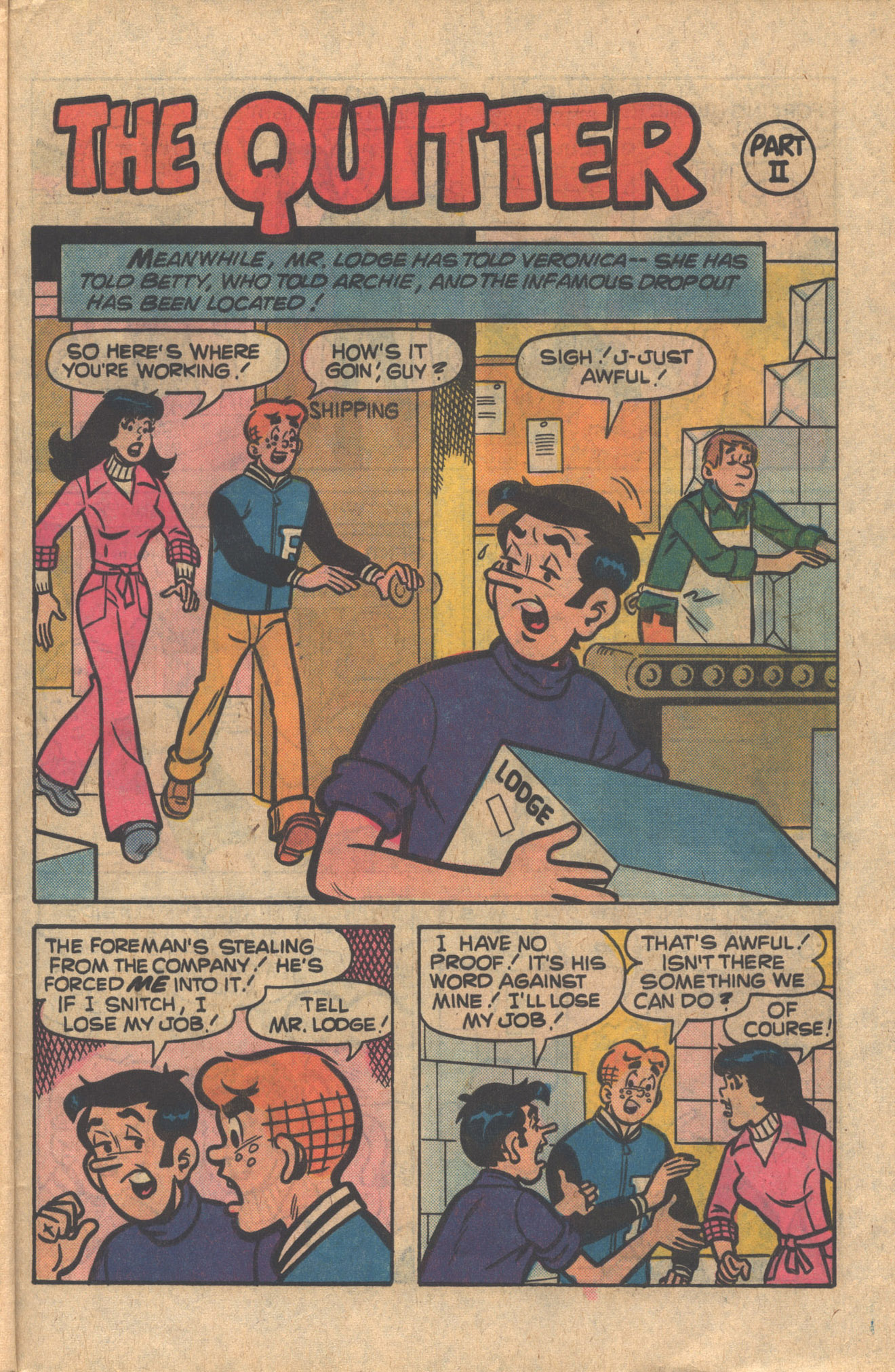 Read online Archie at Riverdale High (1972) comic -  Issue #46 - 29