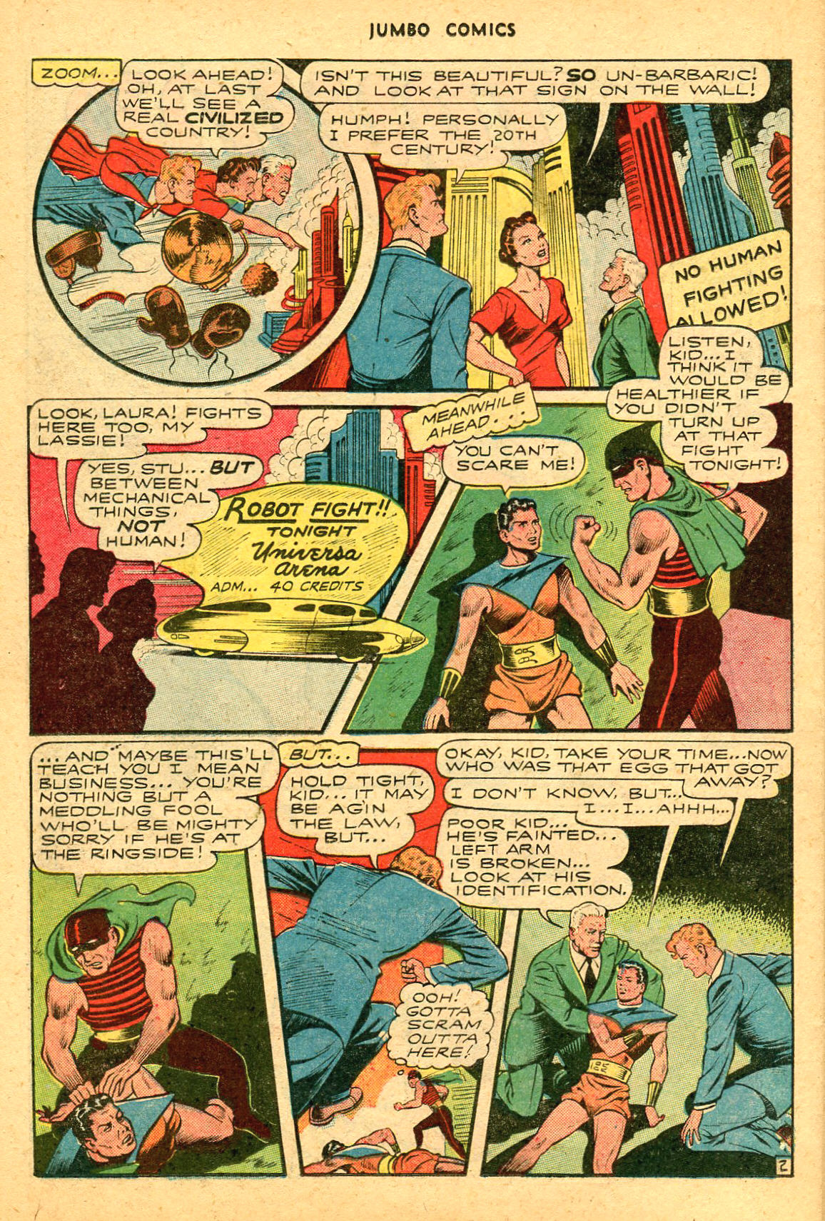 Read online Jumbo Comics comic -  Issue #101 - 39
