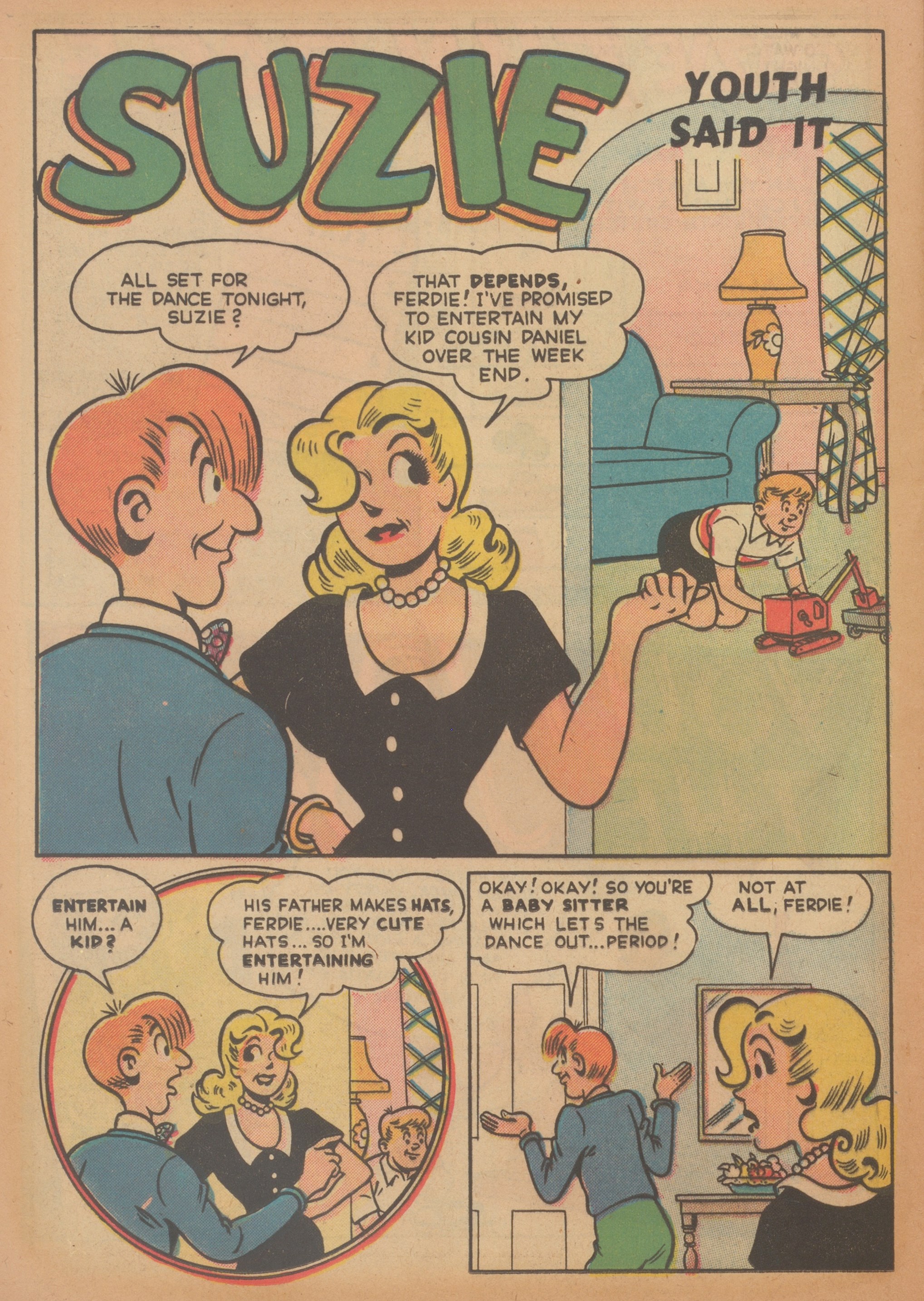 Read online Suzie Comics comic -  Issue #86 - 28