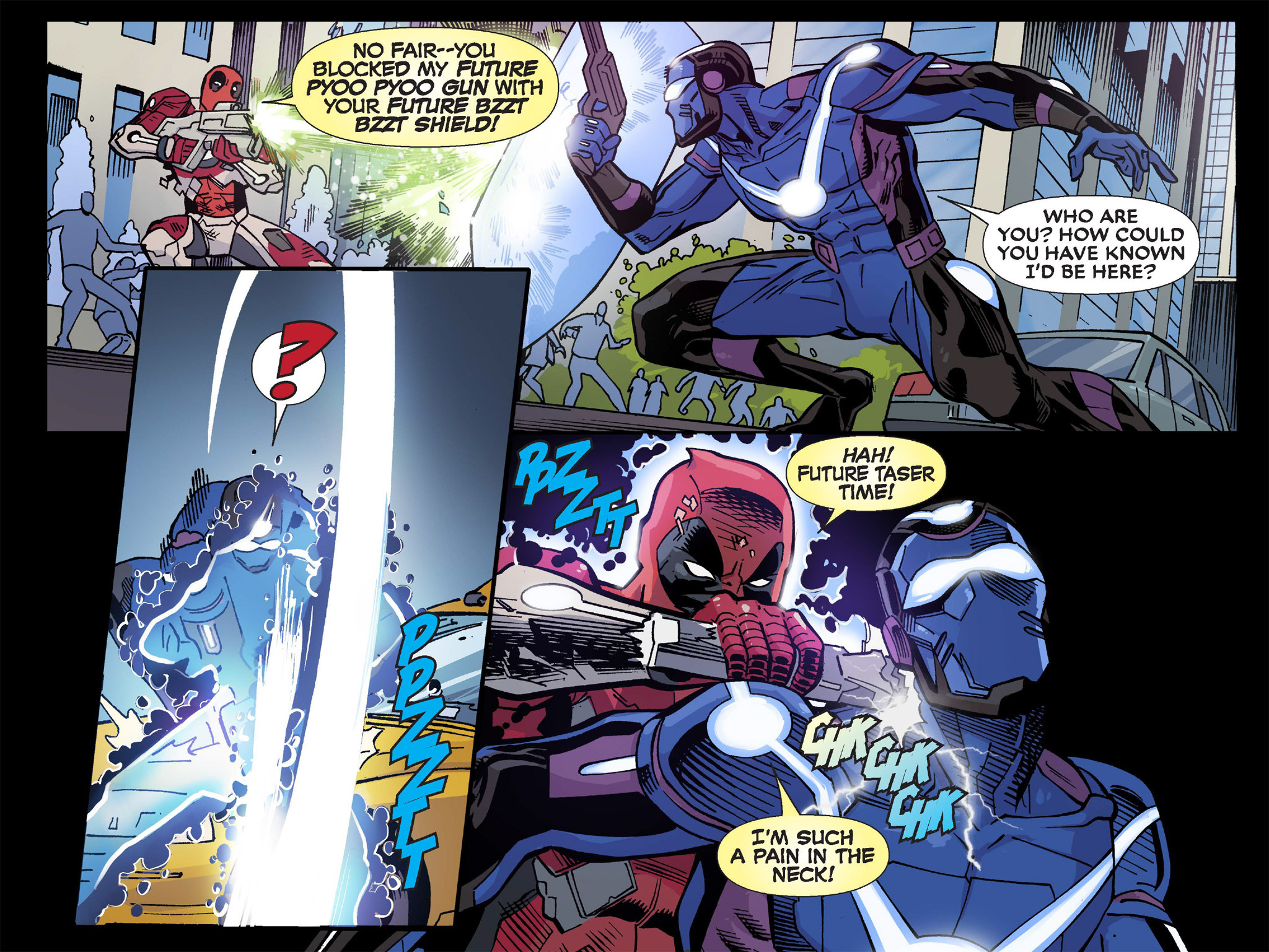 Read online Deadpool & Cable: Split Second Infinite Comic comic -  Issue #6 - 13