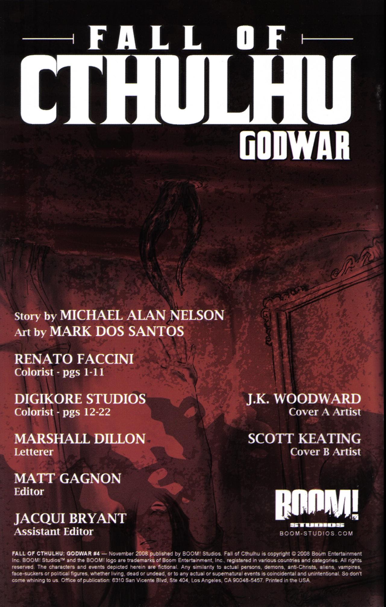 Read online Fall of Cthulhu: Godwar comic -  Issue #4 - 2