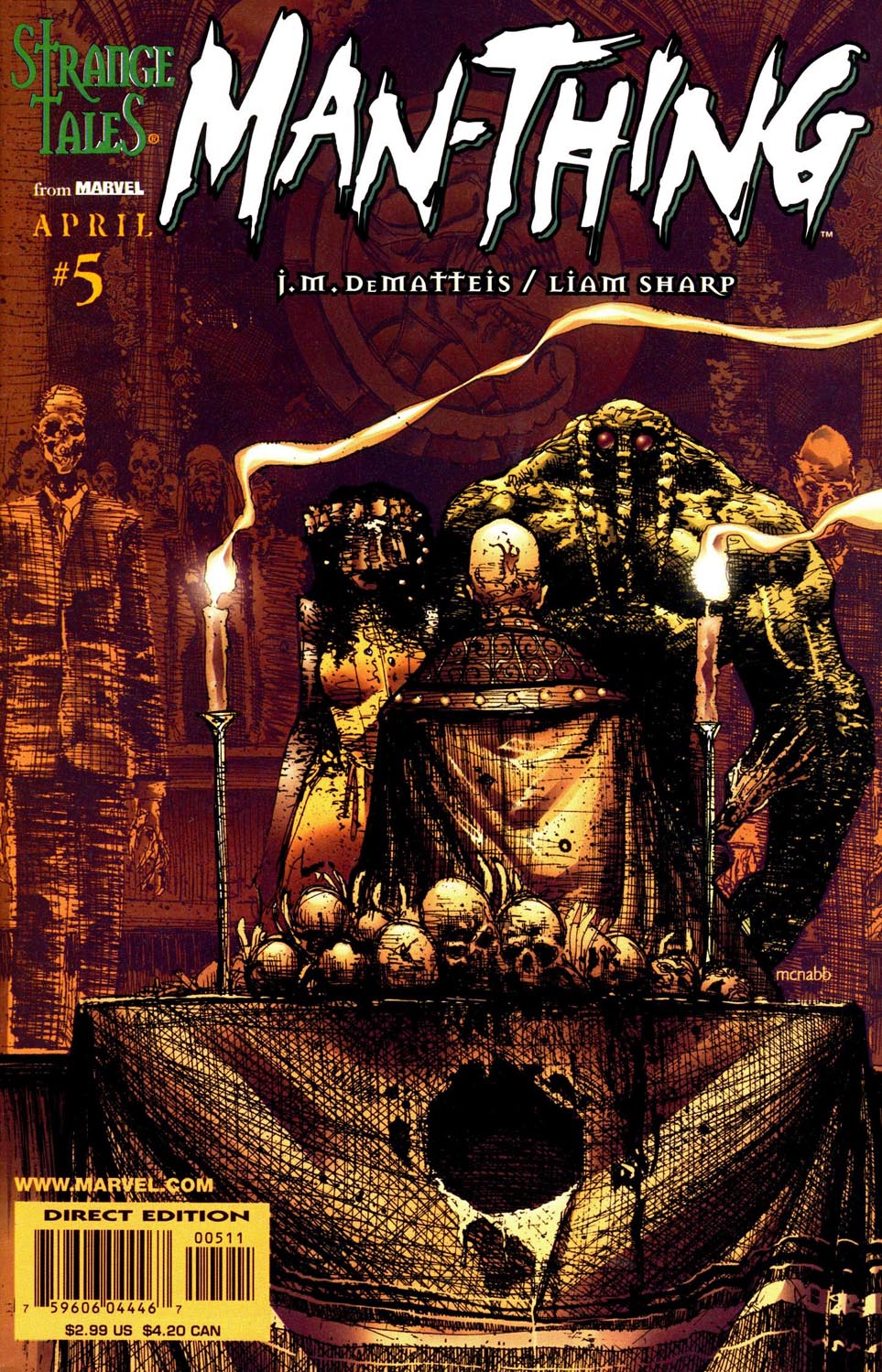 Read online Man-Thing (1997) comic -  Issue #5 - 1