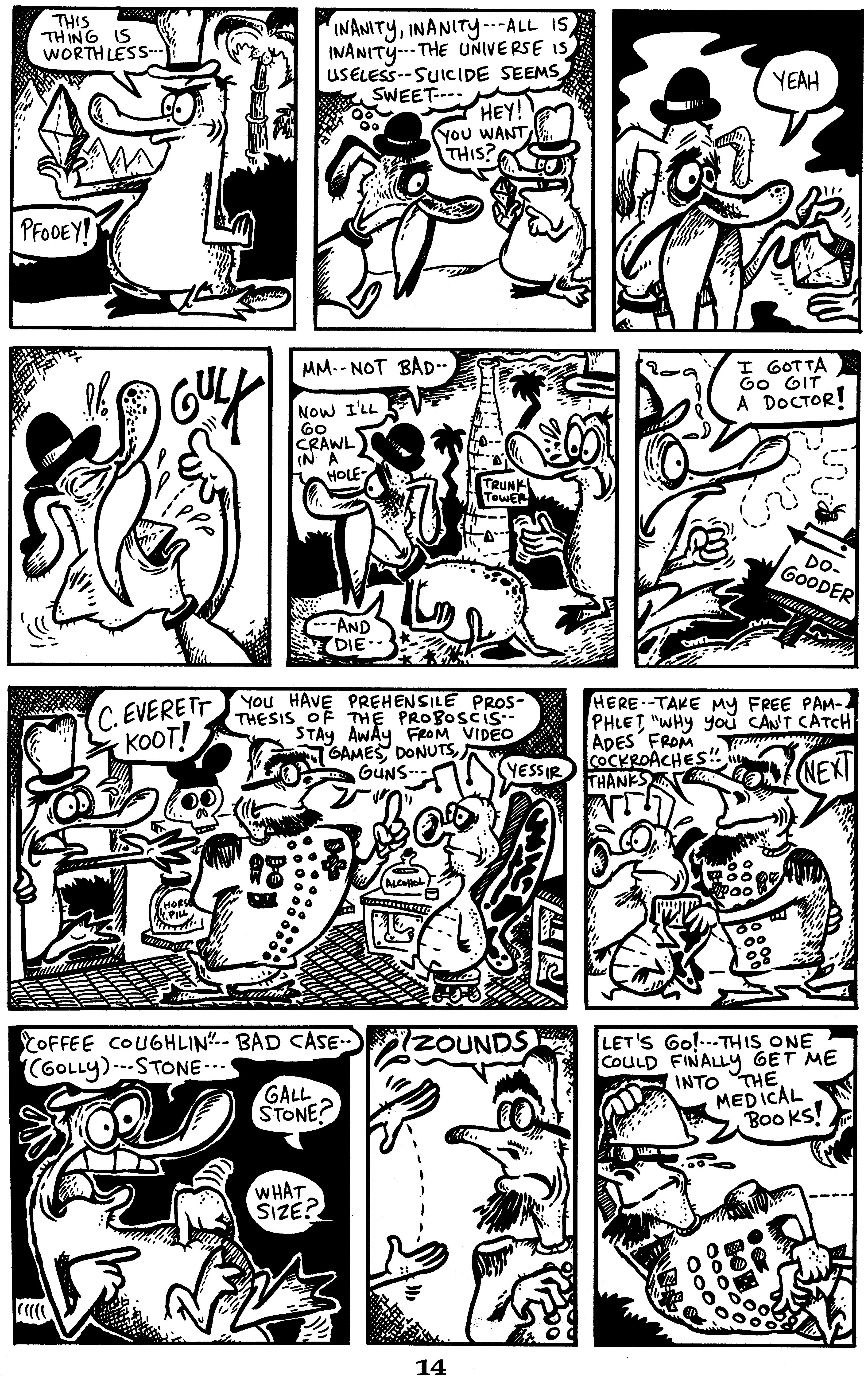 Read online Critters comic -  Issue #36 - 16