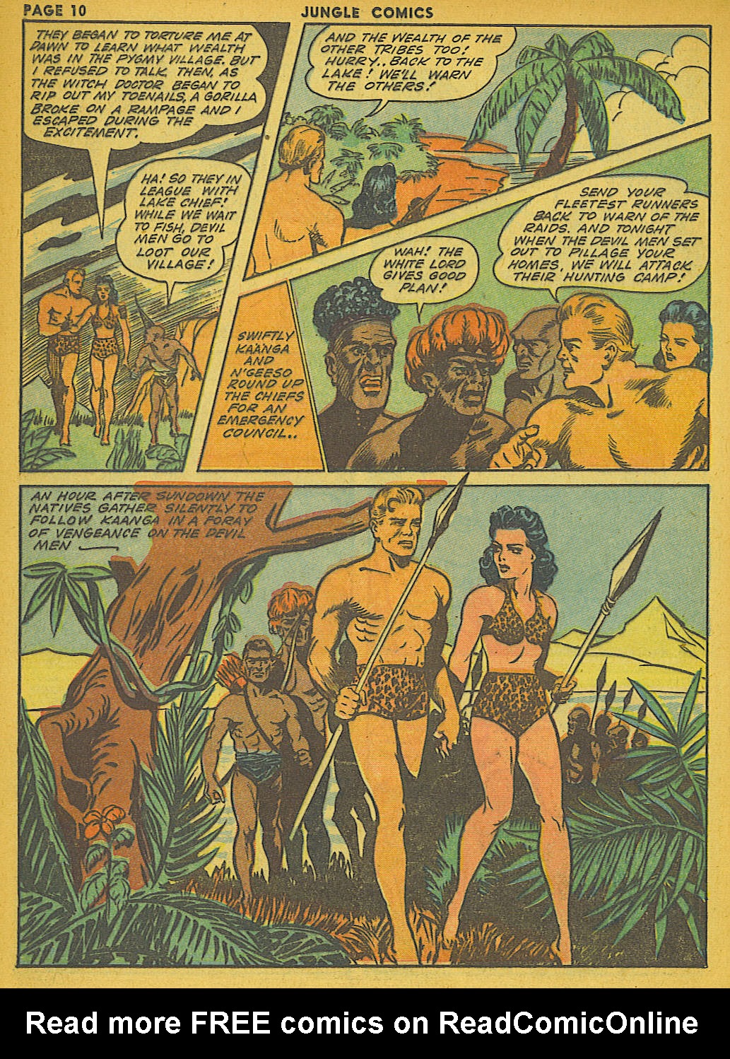 Read online Jungle Comics comic -  Issue #41 - 12