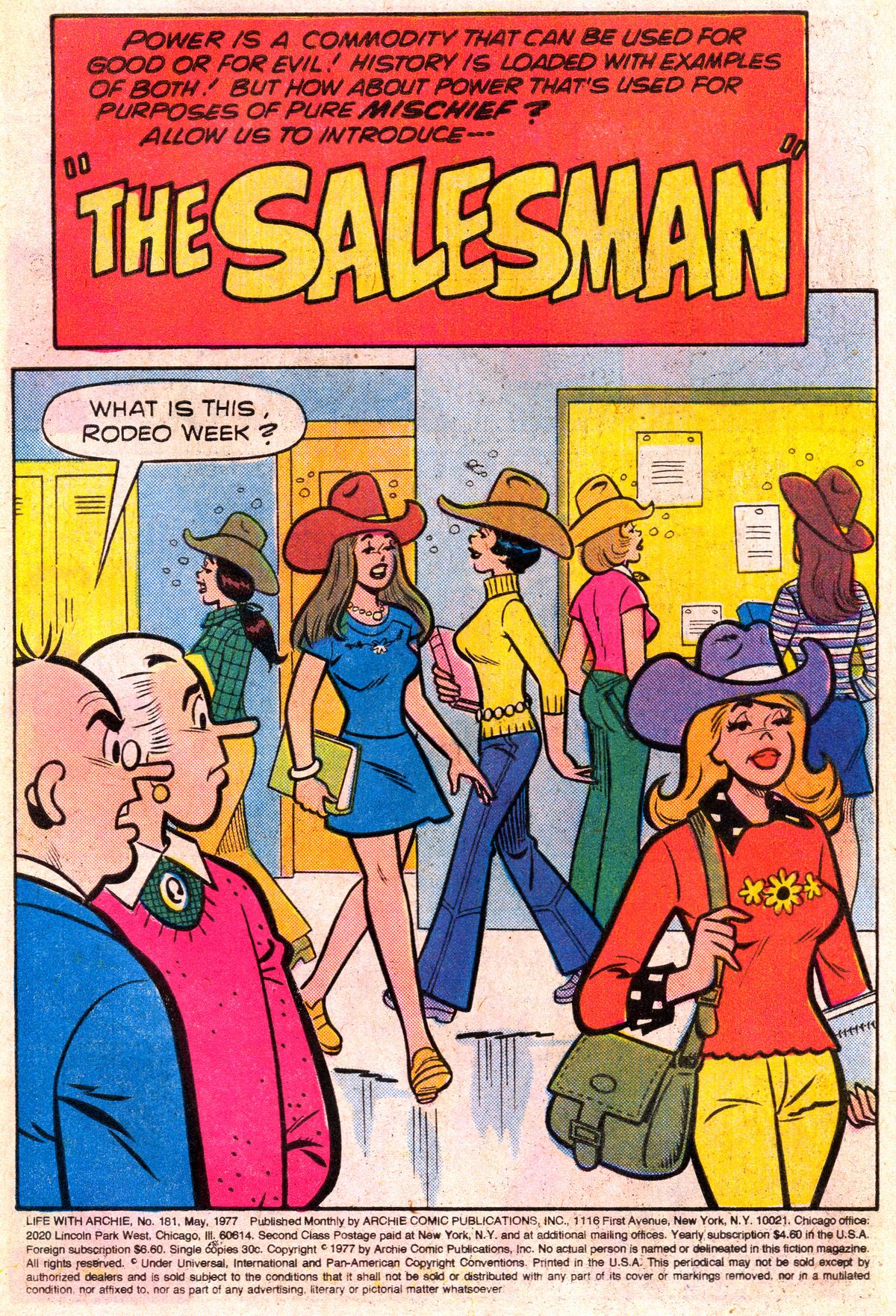 Read online Life With Archie (1958) comic -  Issue #181 - 2