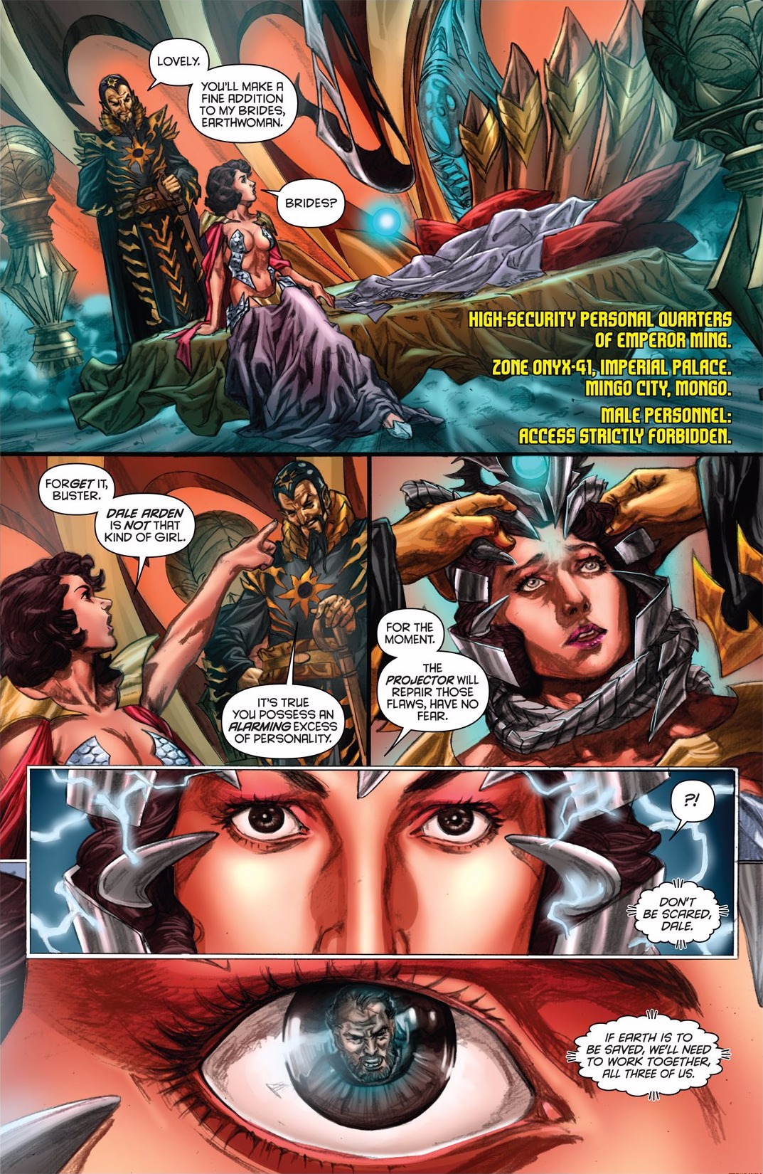 Read online Flash Gordon: Zeitgeist comic -  Issue # TPB - 56