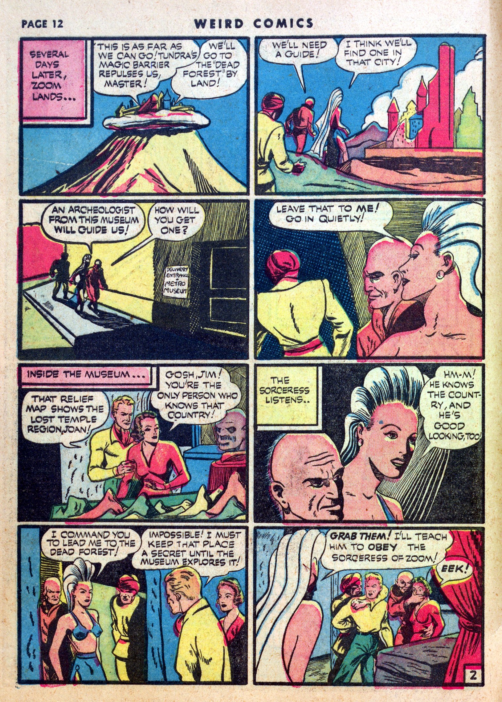 Read online Weird Comics comic -  Issue #14 - 14