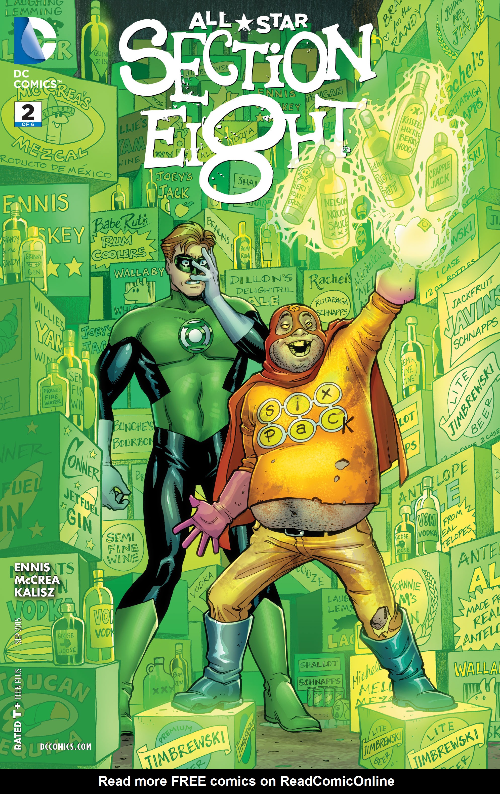Read online All-Star Section Eight comic -  Issue #2 - 1