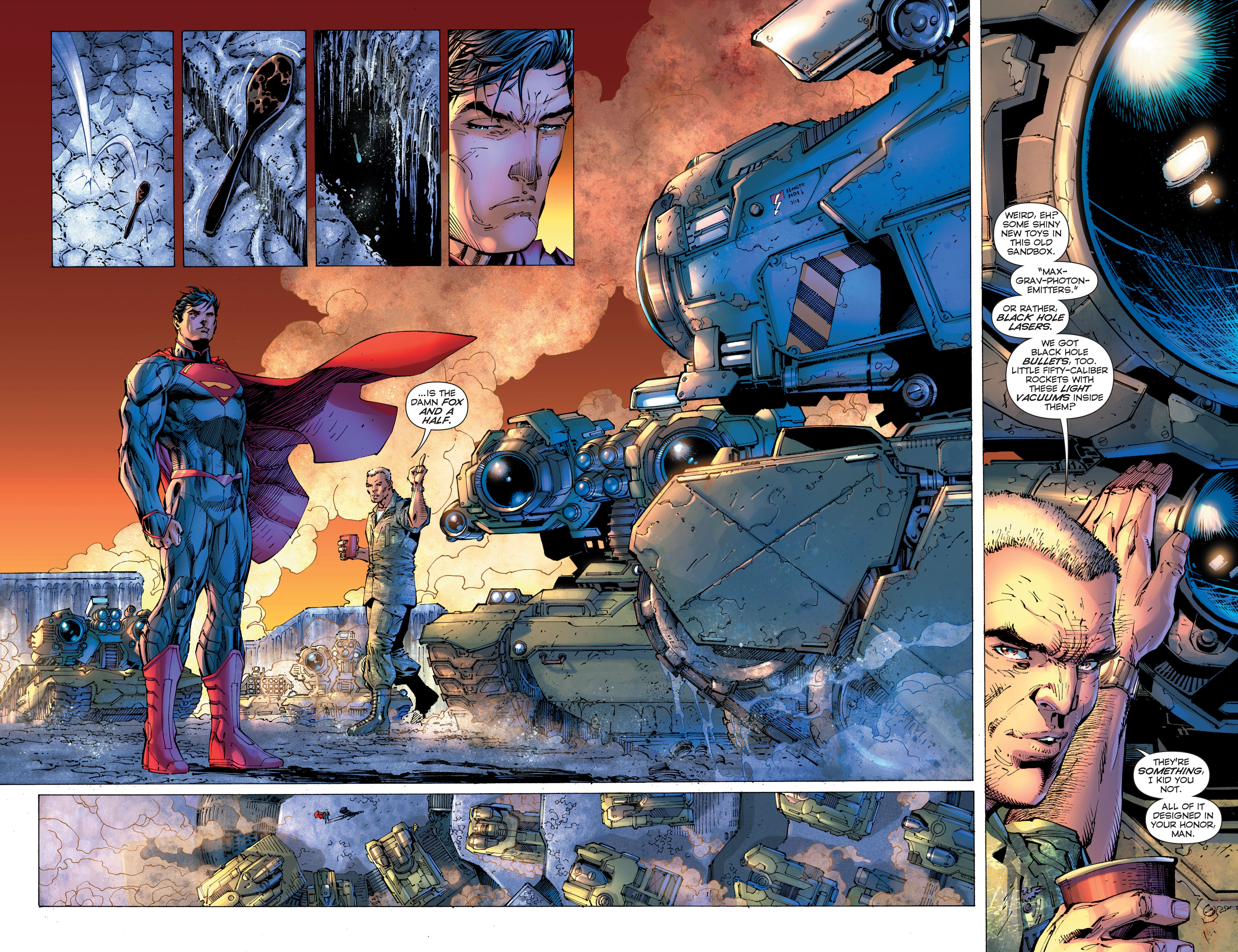 Read online Superman Unchained (2013) comic -  Issue #2 - 14