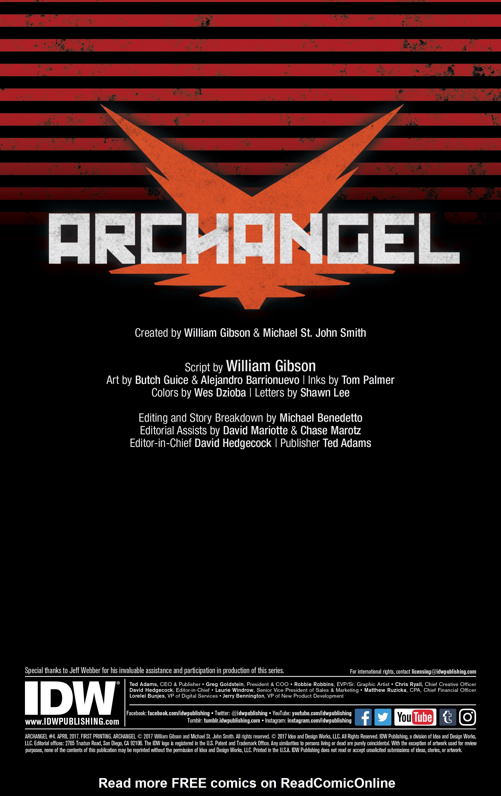 Read online Archangel (2016) comic -  Issue #4 - 2