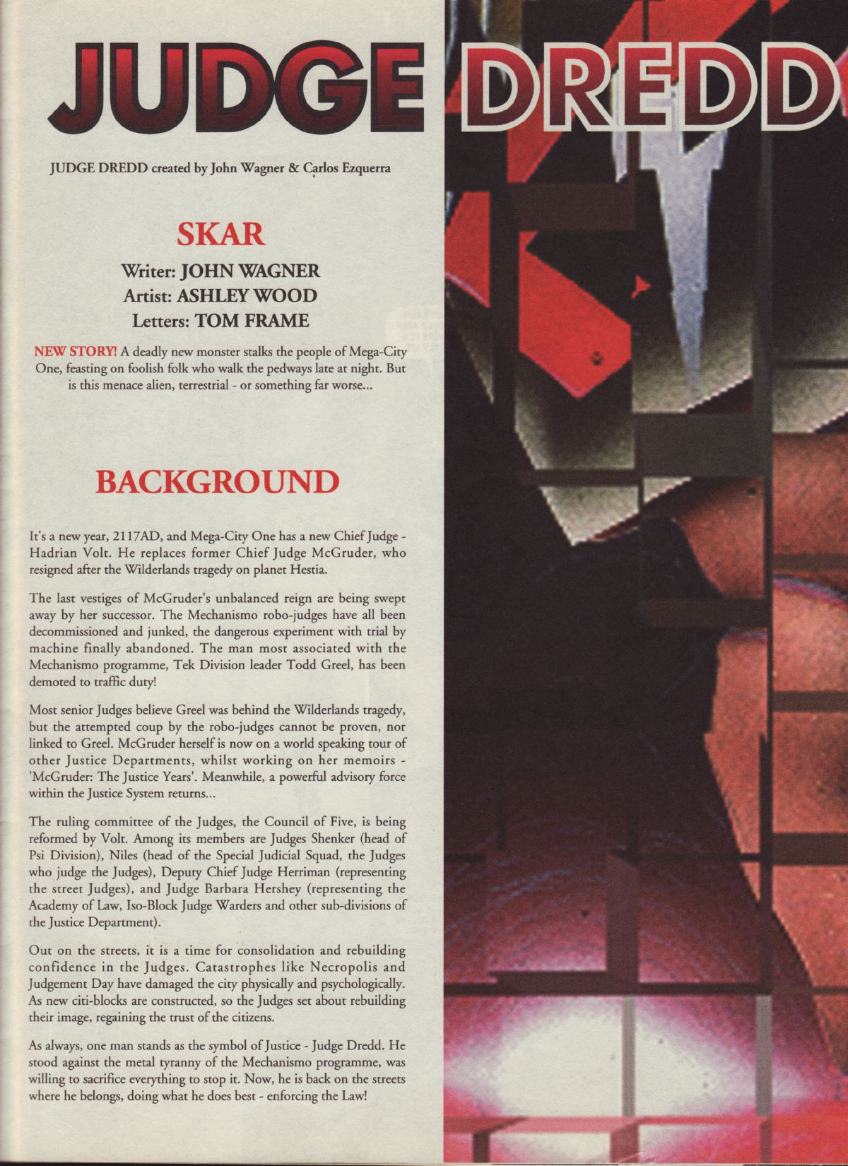 Read online Judge Dredd: The Megazine (vol. 2) comic -  Issue #73 - 3