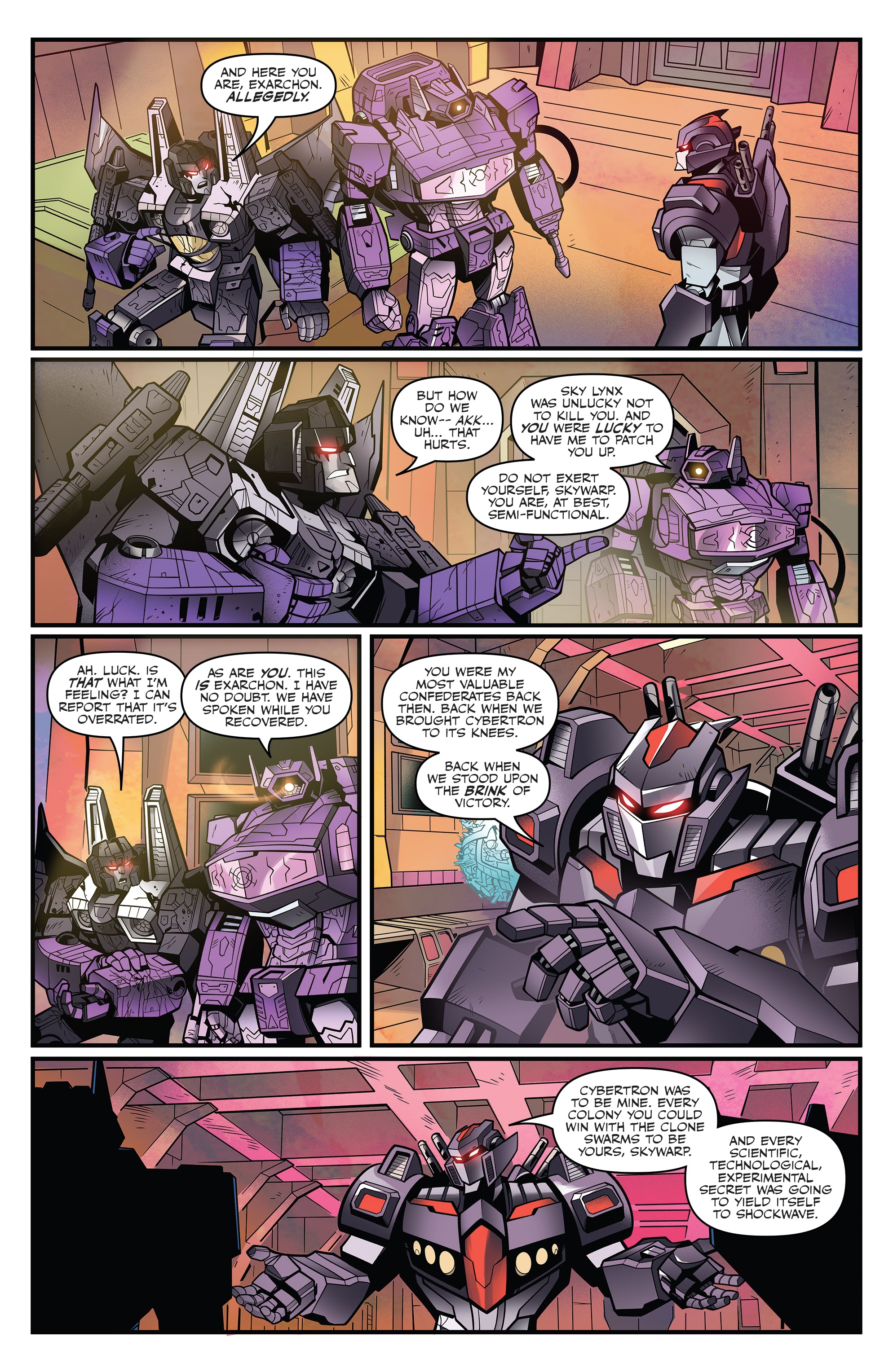 Read online Transformers: War’s End comic -  Issue #1 - 6