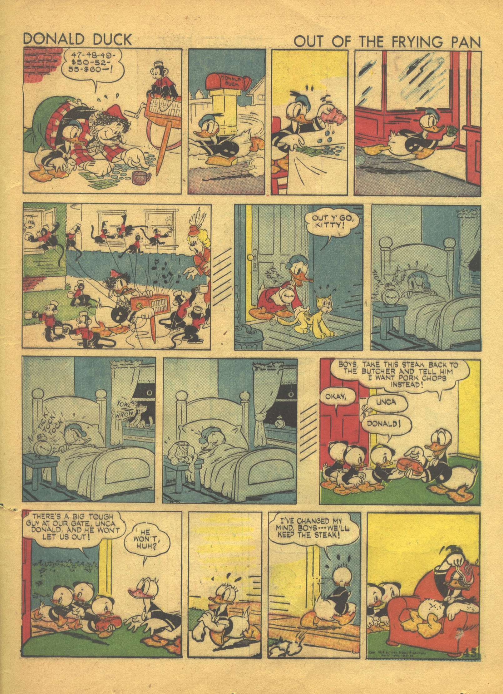 Read online Walt Disney's Comics and Stories comic -  Issue #17 - 47