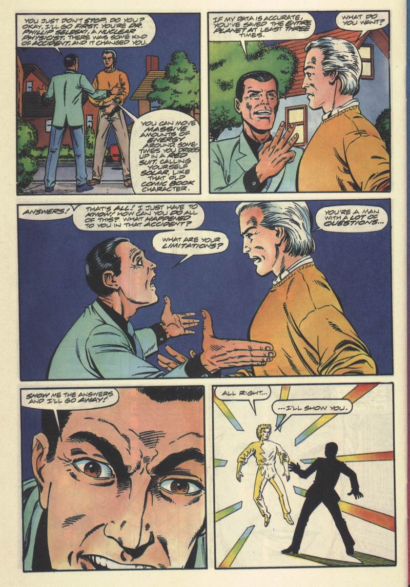 Read online Solar, Man of the Atom comic -  Issue #14 - 18