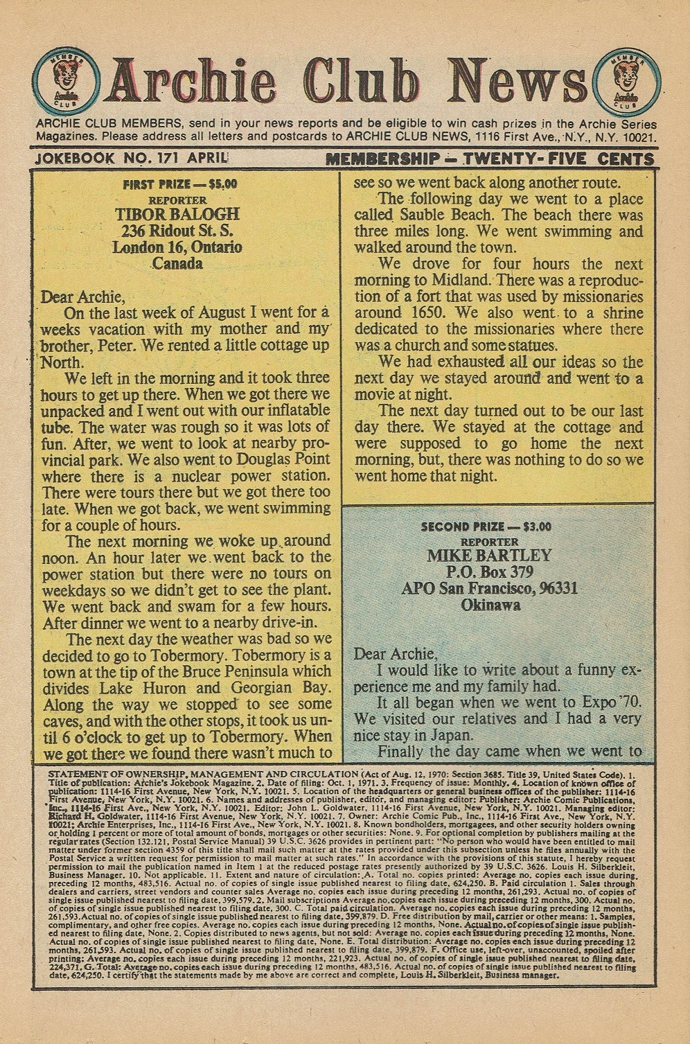 Read online Archie's Joke Book Magazine comic -  Issue #171 - 26