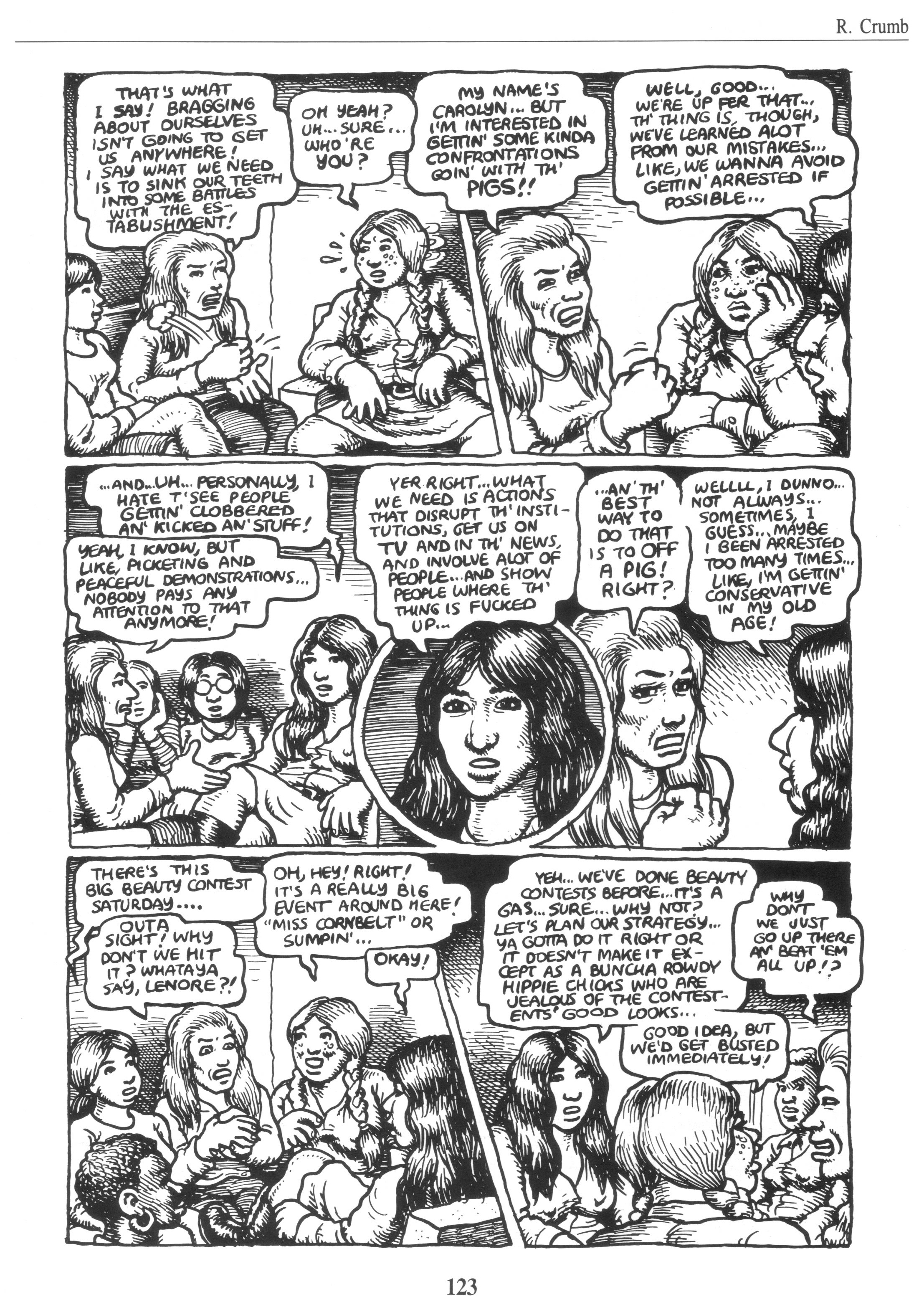 Read online The Complete Crumb Comics comic -  Issue # TPB 6 - 133