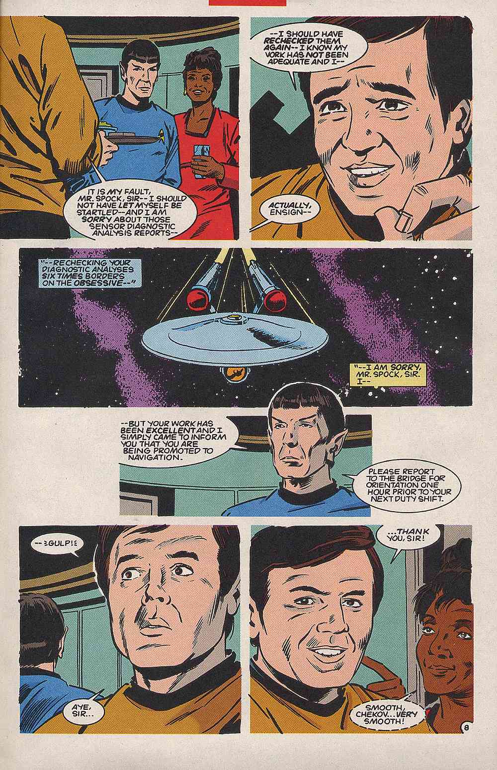 Read online Star Trek (1989) comic -  Issue #58 - 9