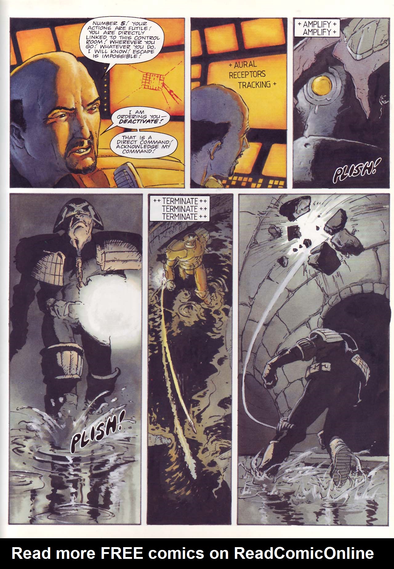 Read online Judge Dredd: Mechanismo comic -  Issue # TPB - 100