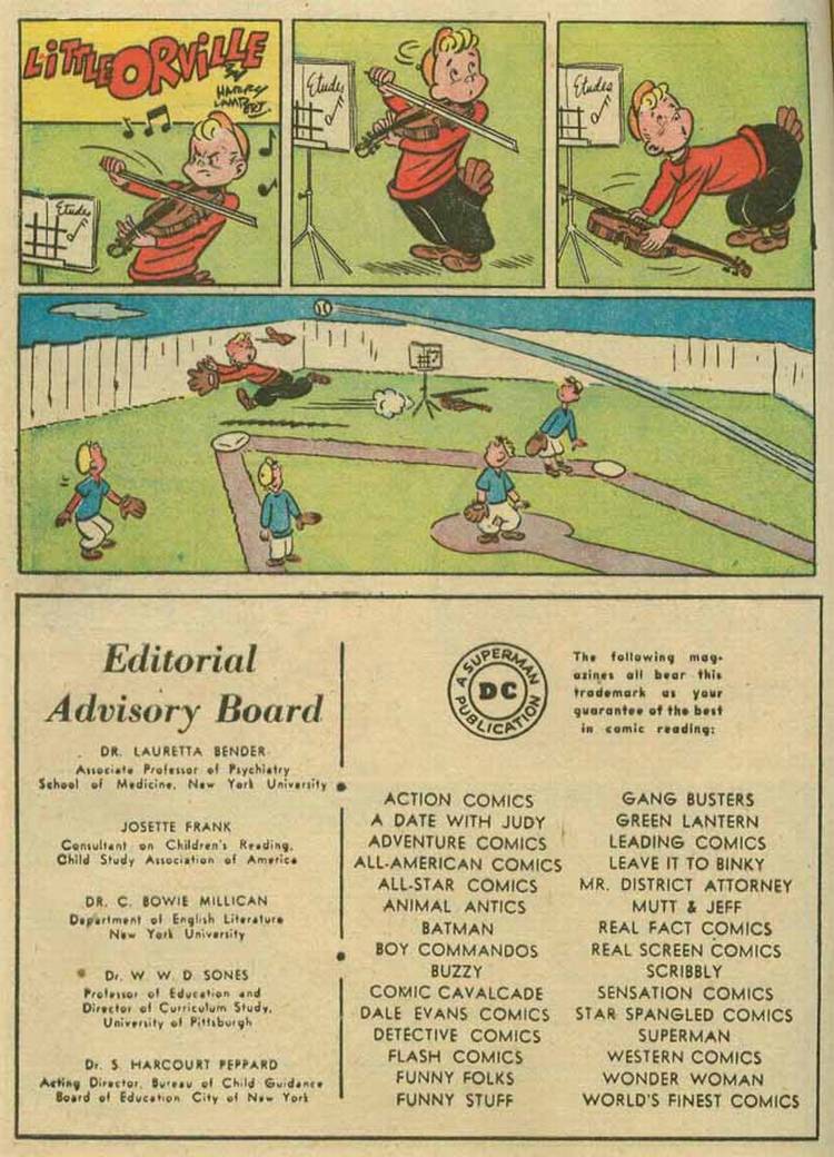 Read online Comic Cavalcade comic -  Issue #29 - 46