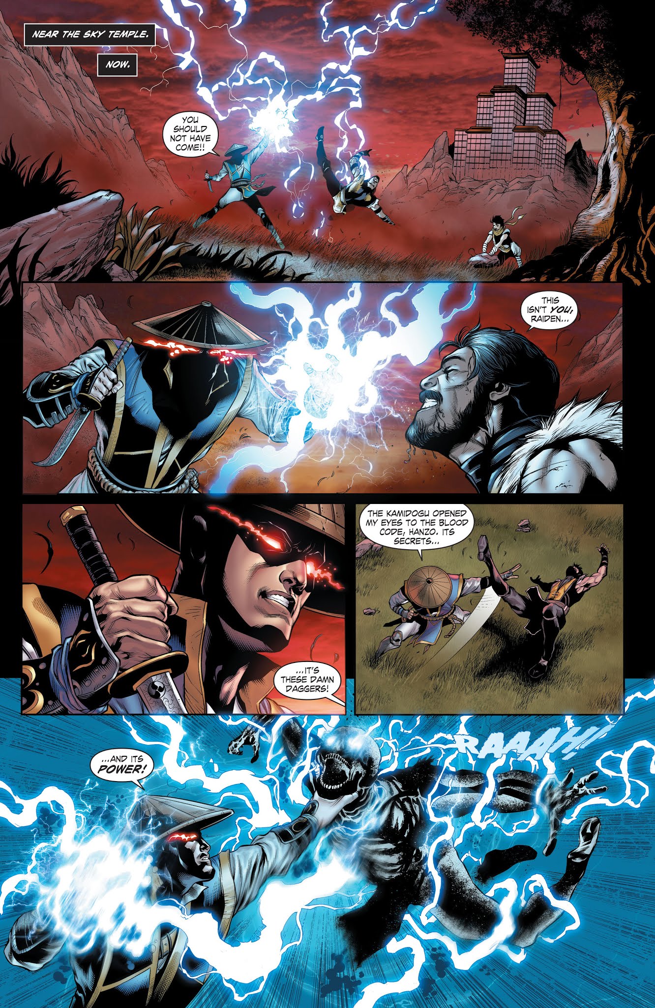 Read online Mortal Kombat X [I] comic -  Issue # _TPB 1 - 100