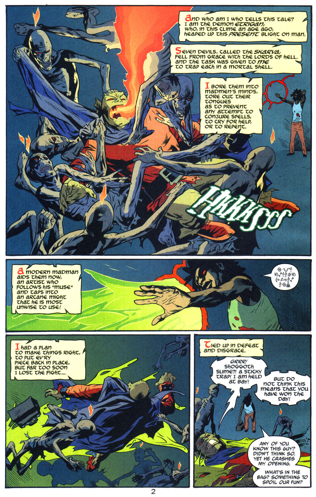 Read online Arkham Asylum: Living Hell comic -  Issue #6 - 4