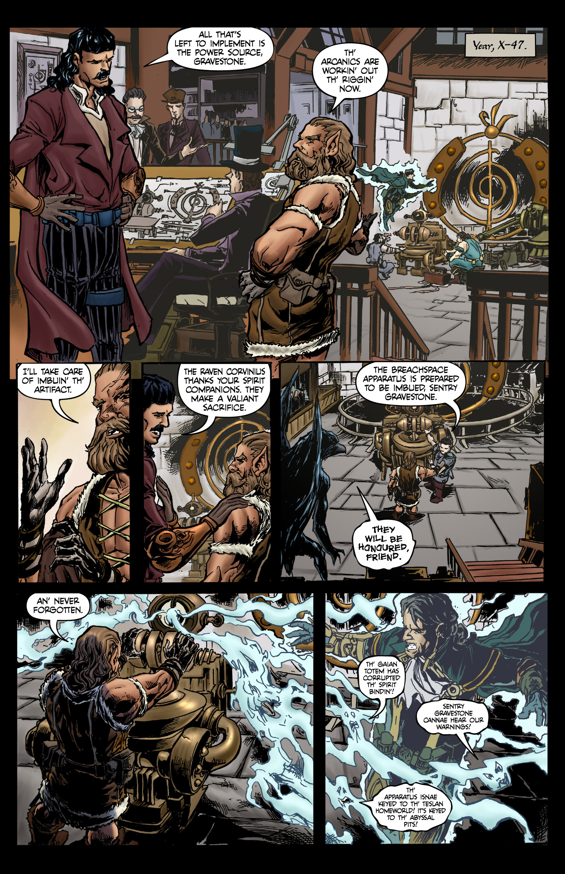 Read online Raven Nevermore comic -  Issue #7 - 18