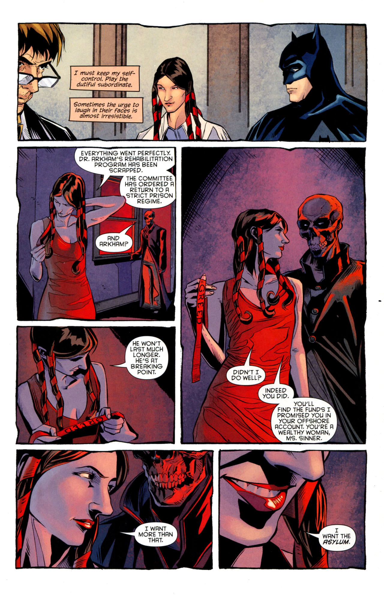 Read online Arkham Reborn comic -  Issue #3 - 13