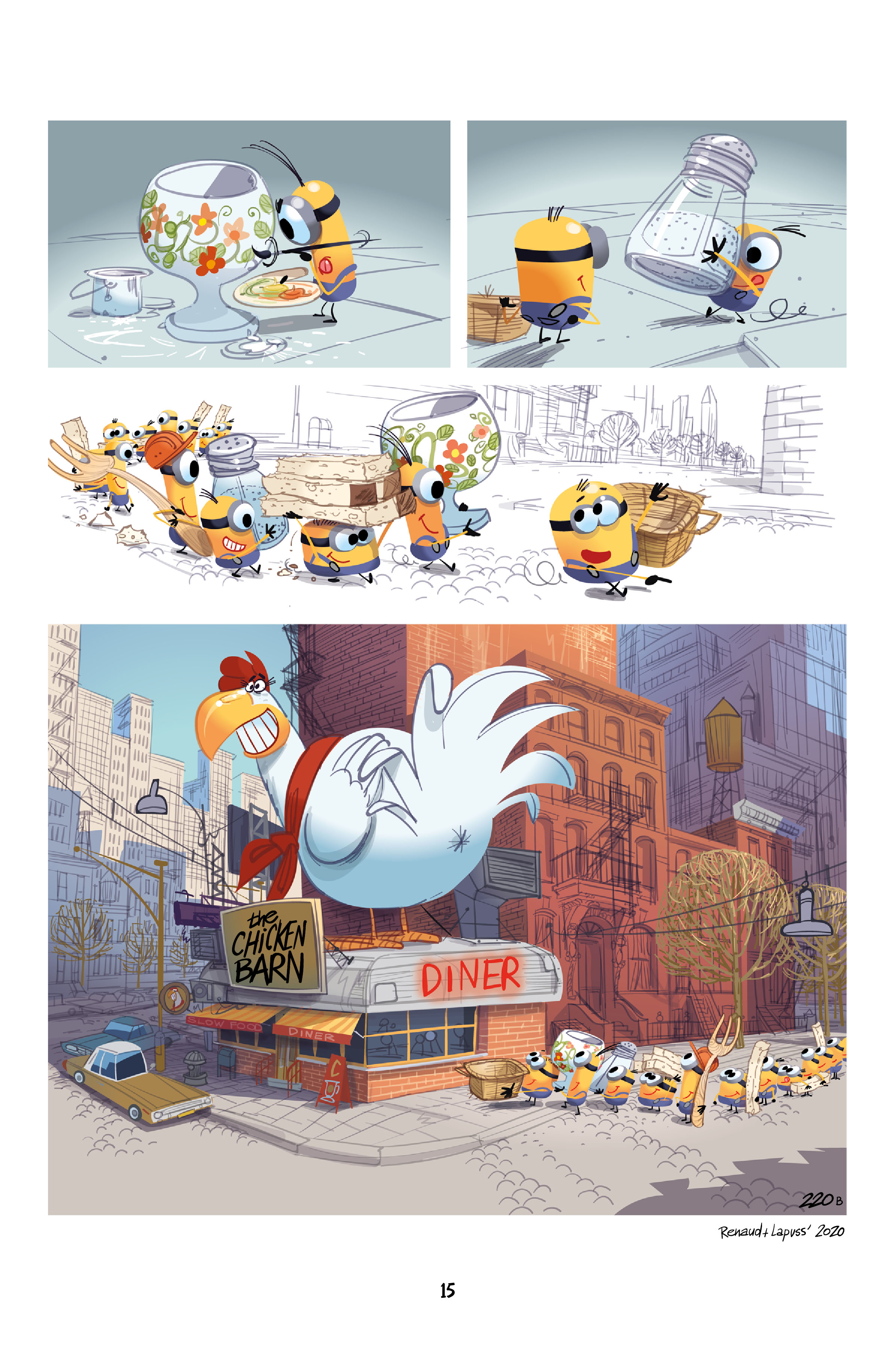 Read online Minions: Mini Boss comic -  Issue # Full - 16