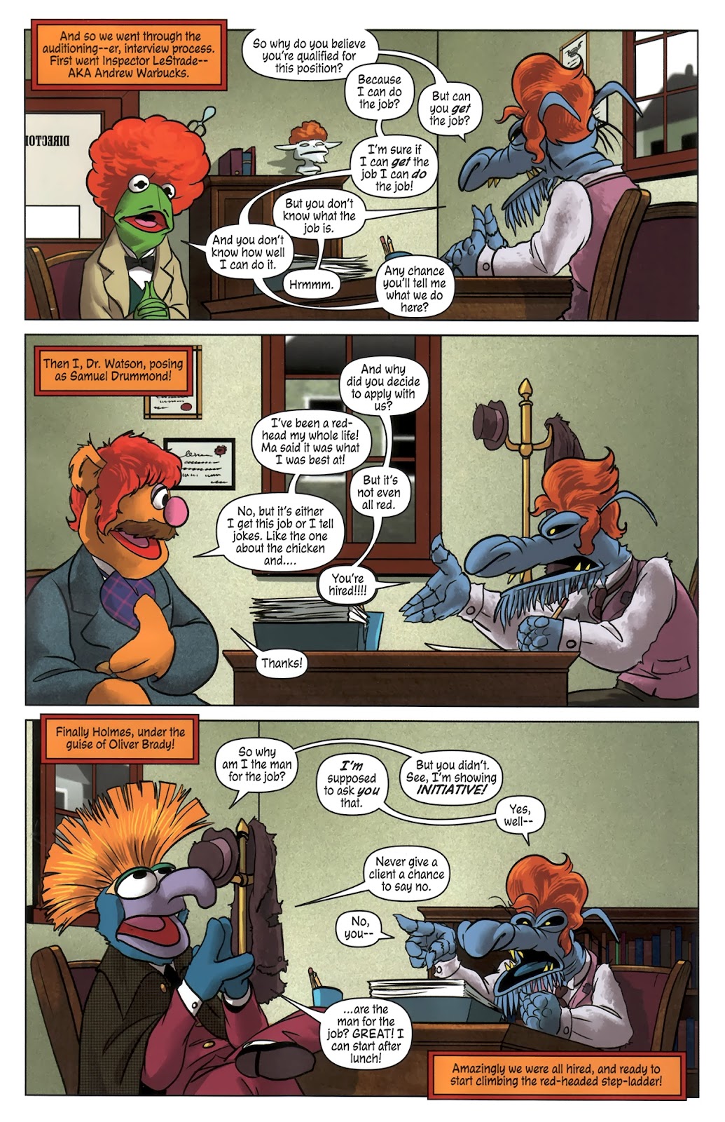 Muppet Sherlock Holmes issue 3 - Page 8